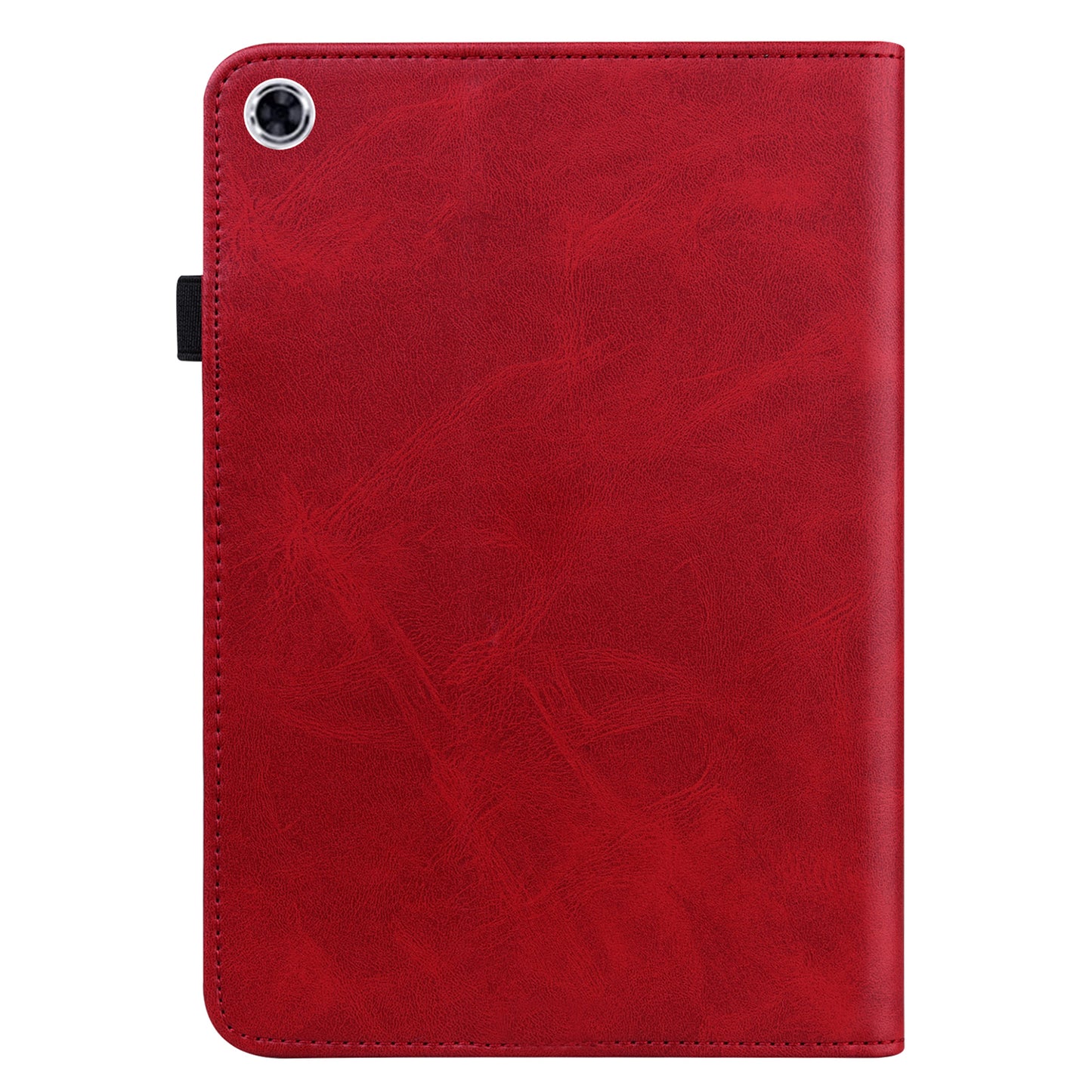 For Samsung Galaxy Tab A9+ Case PU Leather Line Imprinted Tablet Cover with Card Slots