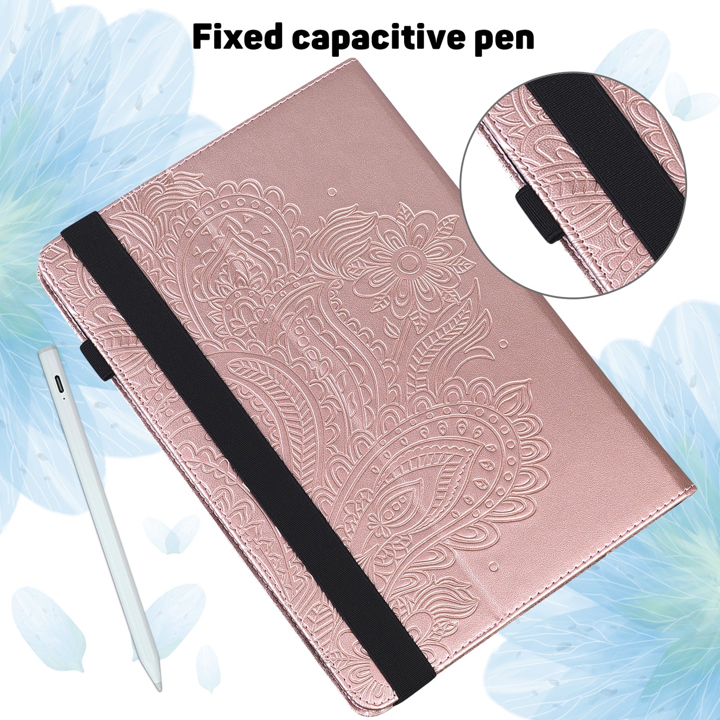 For Xiaomi Redmi Pad SE Cover PU Leather Stand Card Holder Tablet Case