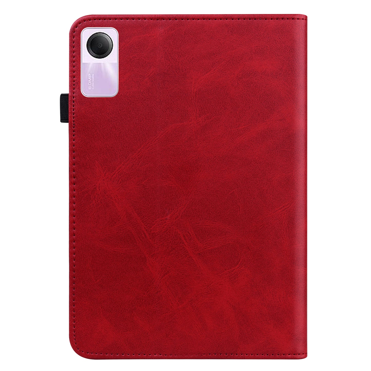 For Xiaomi Redmi Pad SE Leather Case Line Imprinted Card Holder Tablet Cover