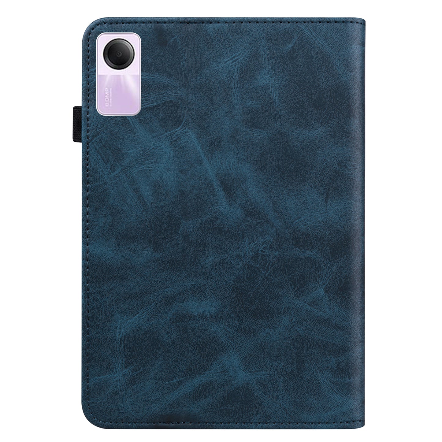 For Xiaomi Redmi Pad SE Leather Case Line Imprinted Card Holder Tablet Cover