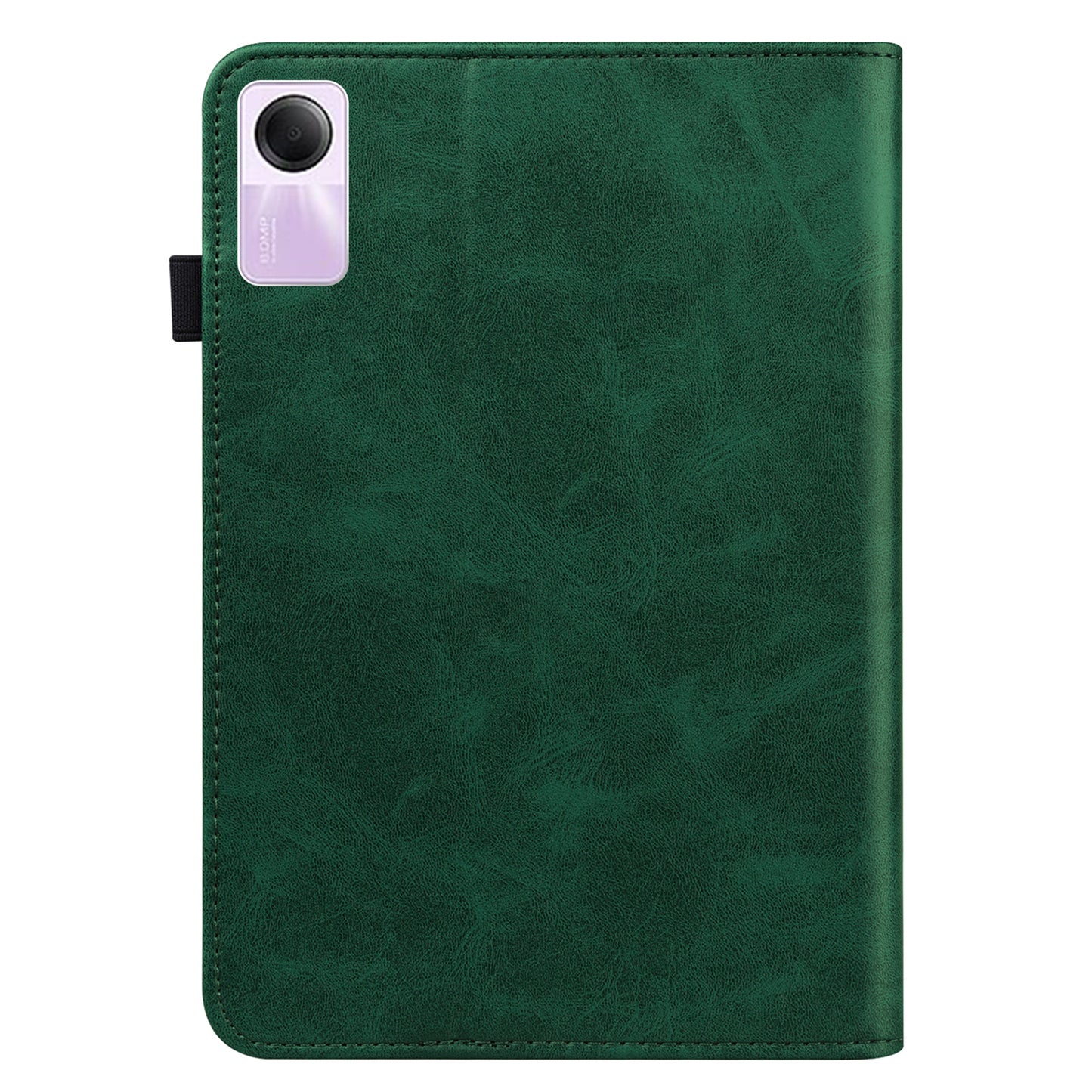 For Xiaomi Redmi Pad SE Leather Case Line Imprinted Card Holder Tablet Cover