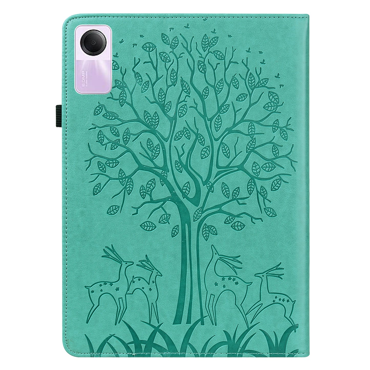 For Xiaomi Redmi Pad SE Case Imprinted PU Leather Tablet Cover with Card Slots
