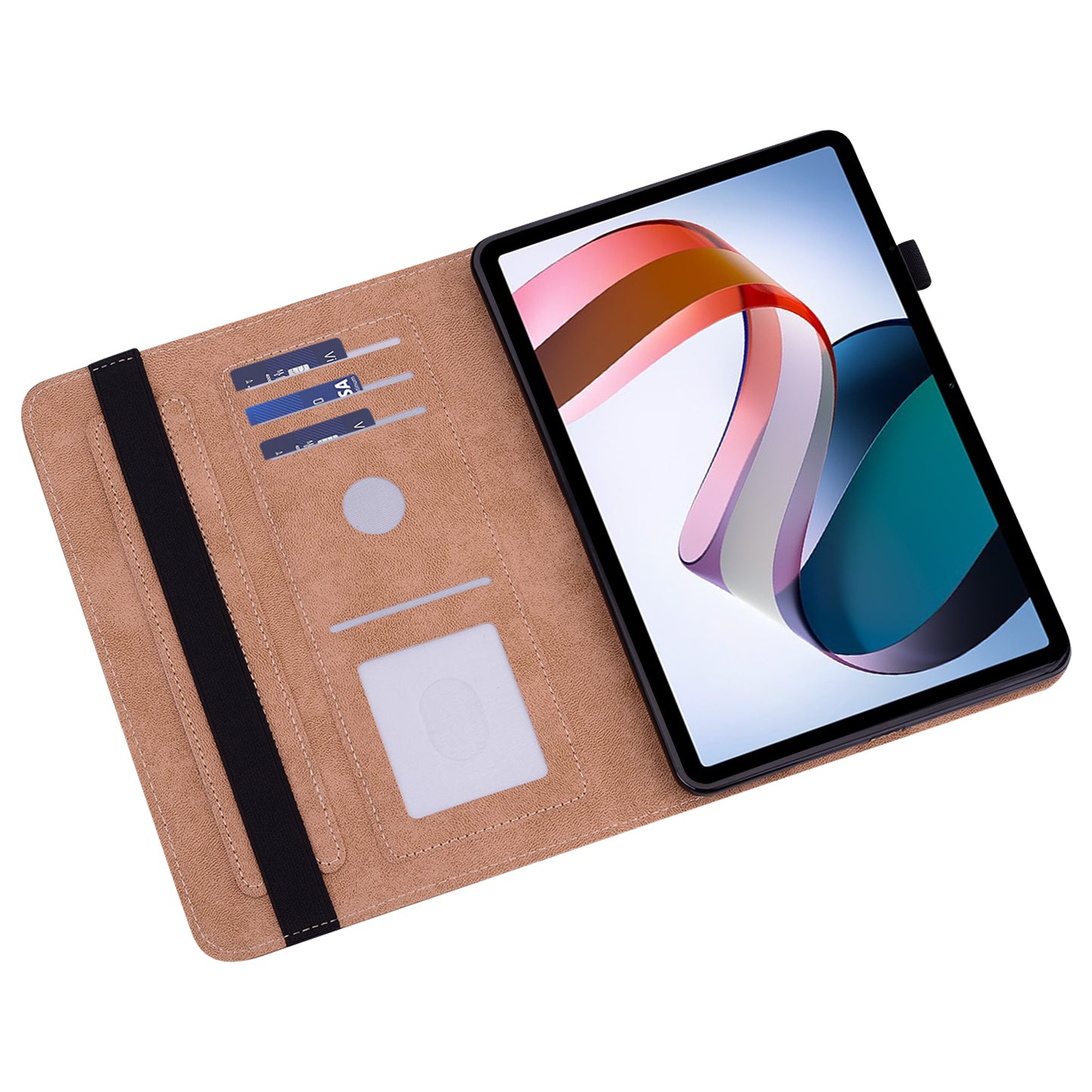 For Lenovo Xiaoxin Pad Pro 12.7 inch PU Leather Case Stand Card Holder Tablet Cover