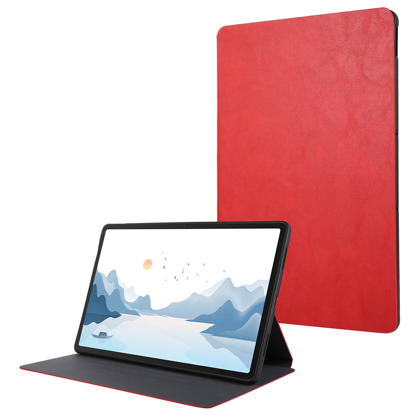 For Lenovo Xiaoxin Pad Pro 12.7 inch Case Shockproof PU Leather Flip Tablet Cover with Stand