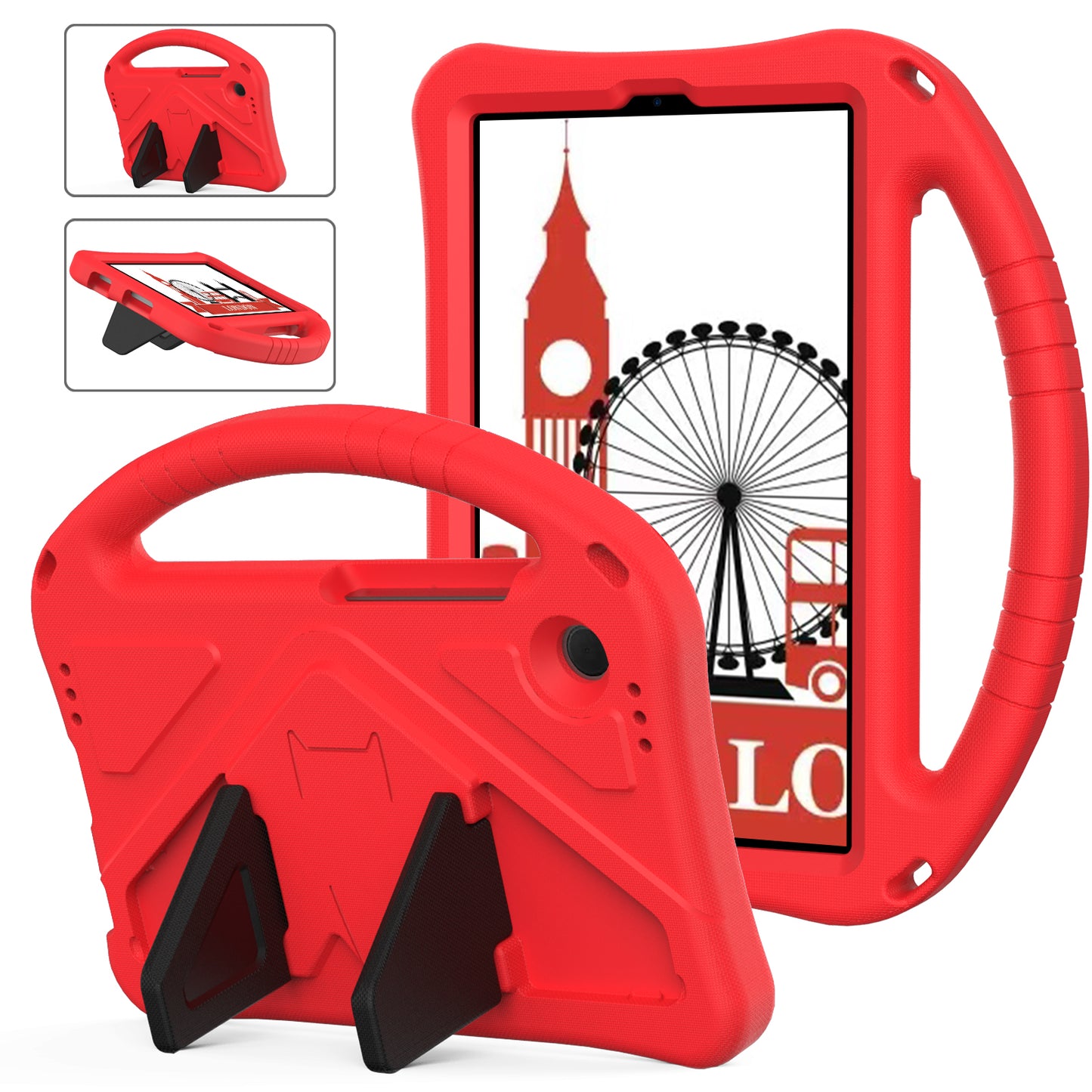 For Samsung Galaxy Tab A9 Case EVA Shockproof Grip Handle Kickstand Tablet Cover