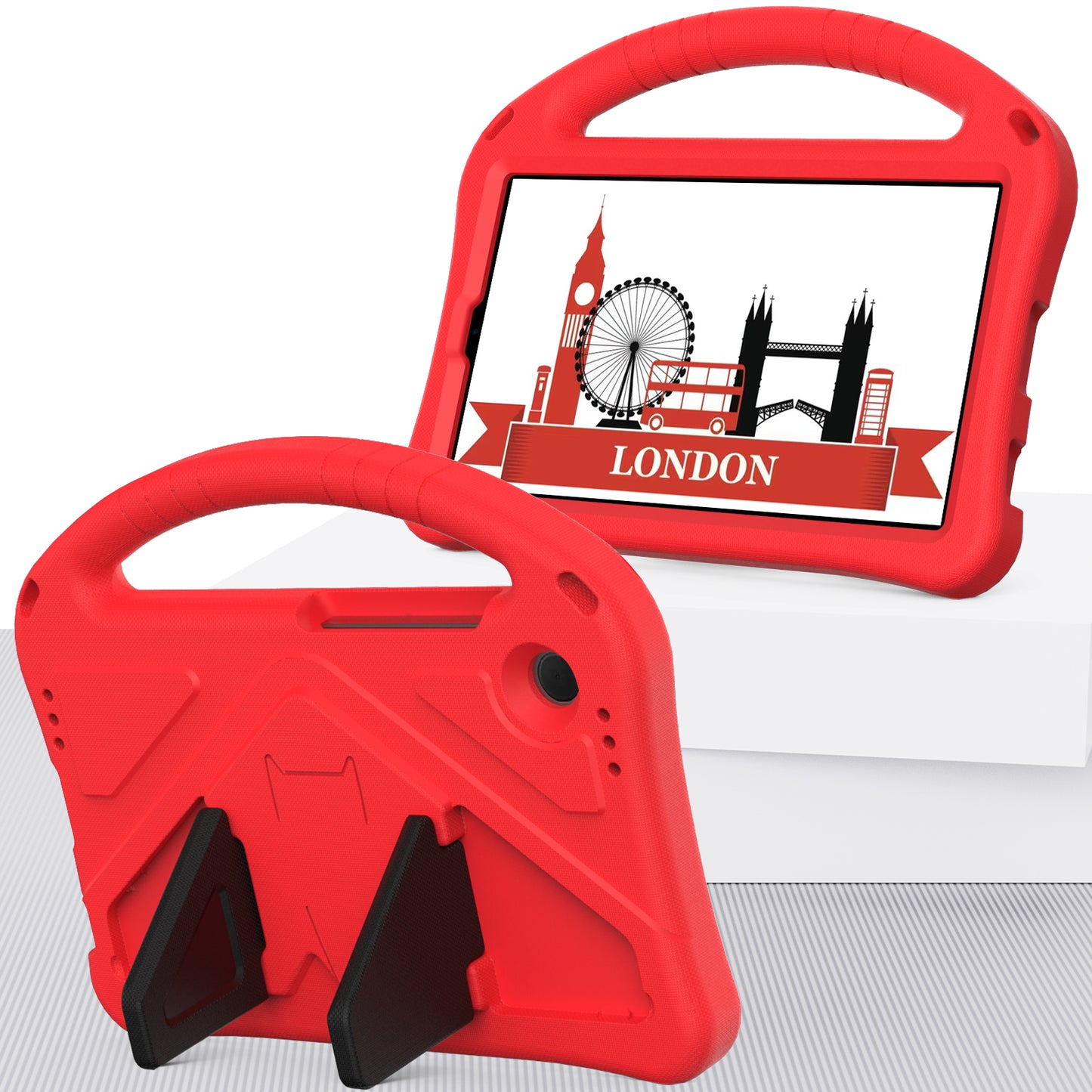 For Samsung Galaxy Tab A9 Case EVA Shockproof Grip Handle Kickstand Tablet Cover
