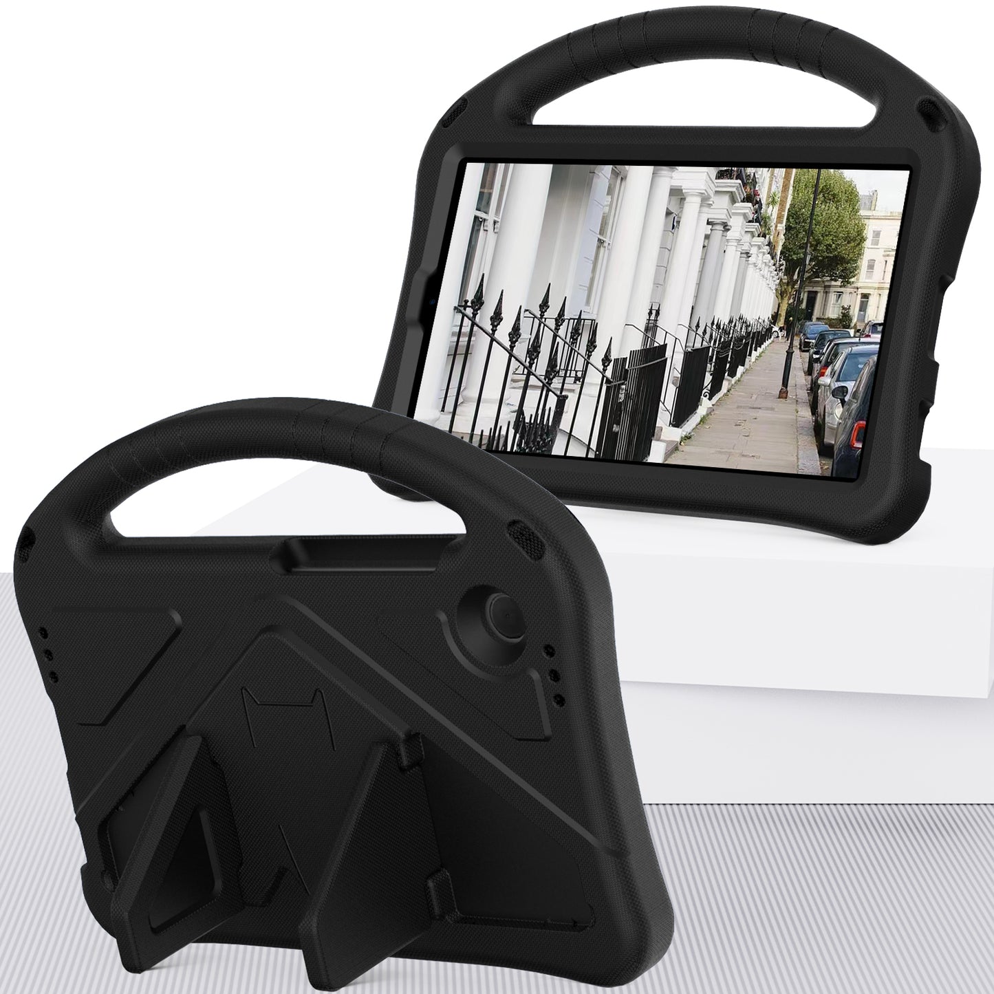 For Samsung Galaxy Tab A9 Case EVA Shockproof Grip Handle Kickstand Tablet Cover