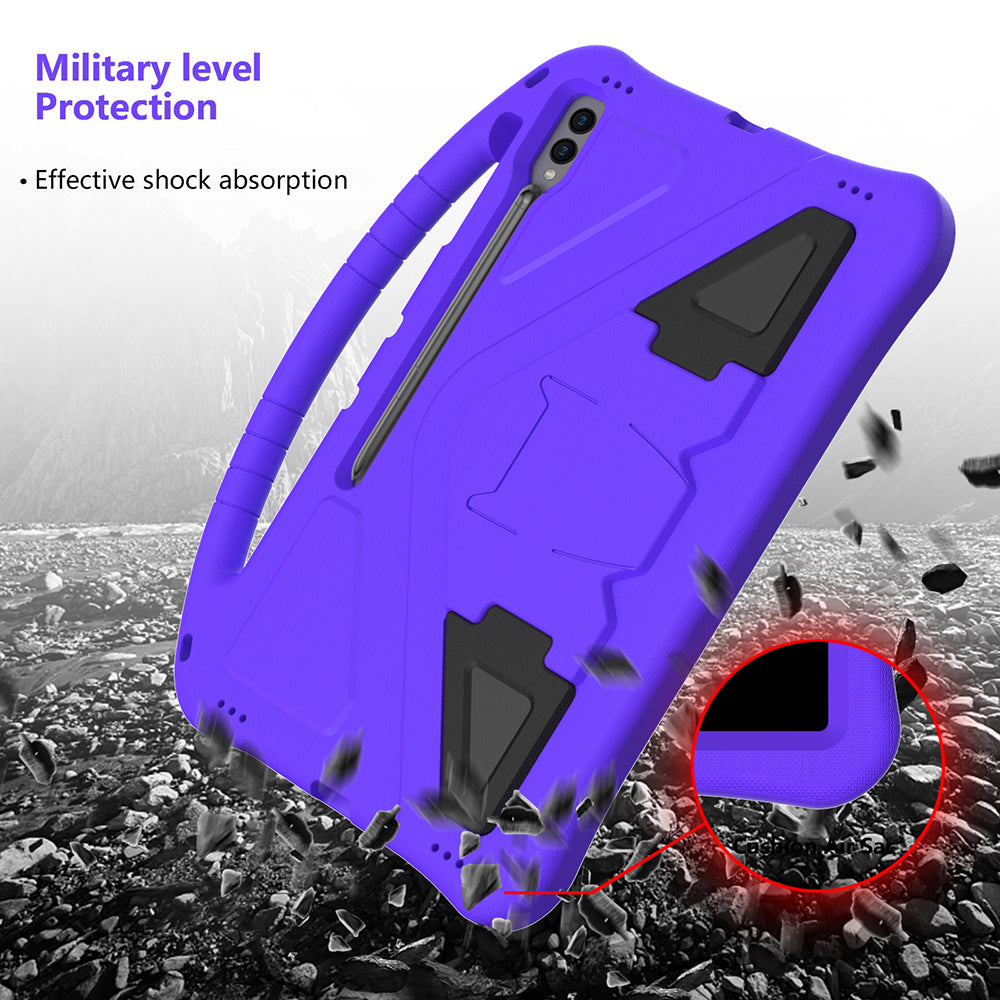 Shockproof Cover for Samsung Galaxy Tab S9 Ultra / S8 Ultra , Handle Kickstand Protective EVA Tablet Case