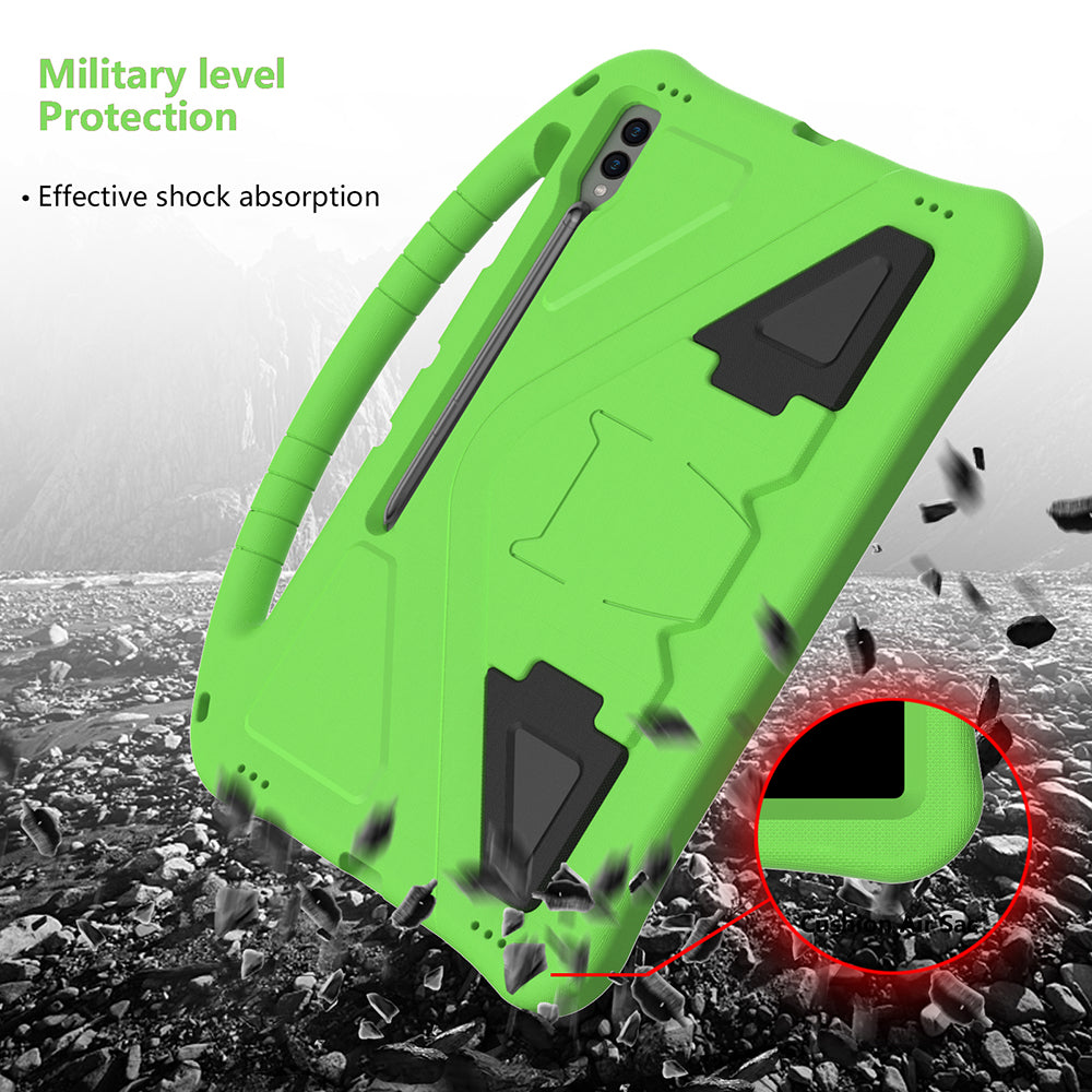 Shockproof Cover for Samsung Galaxy Tab S9 Ultra / S8 Ultra , Handle Kickstand Protective EVA Tablet Case