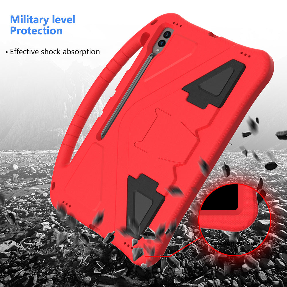 Shockproof Cover for Samsung Galaxy Tab S9 Ultra / S8 Ultra , Handle Kickstand Protective EVA Tablet Case
