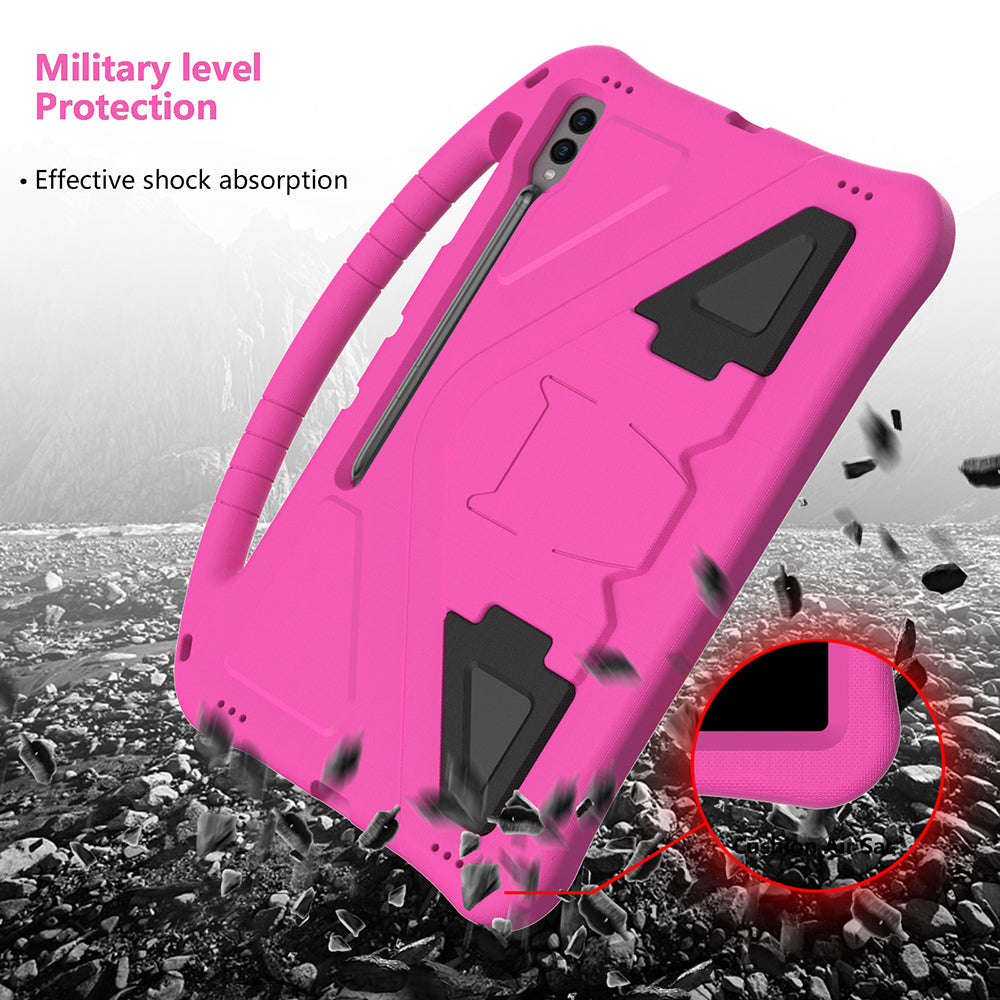 Shockproof Cover for Samsung Galaxy Tab S9 Ultra / S8 Ultra , Handle Kickstand Protective EVA Tablet Case