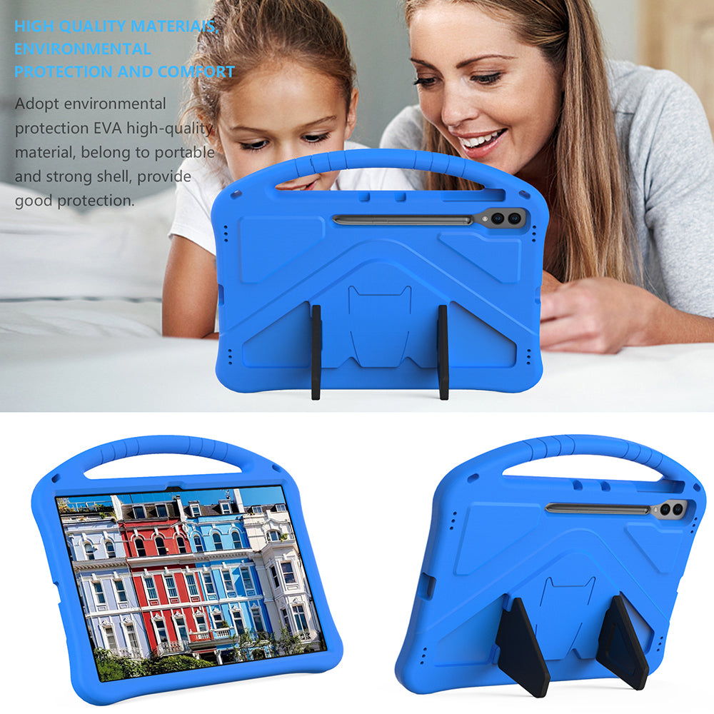 Shockproof Cover for Samsung Galaxy Tab S9 Ultra / S8 Ultra , Handle Kickstand Protective EVA Tablet Case