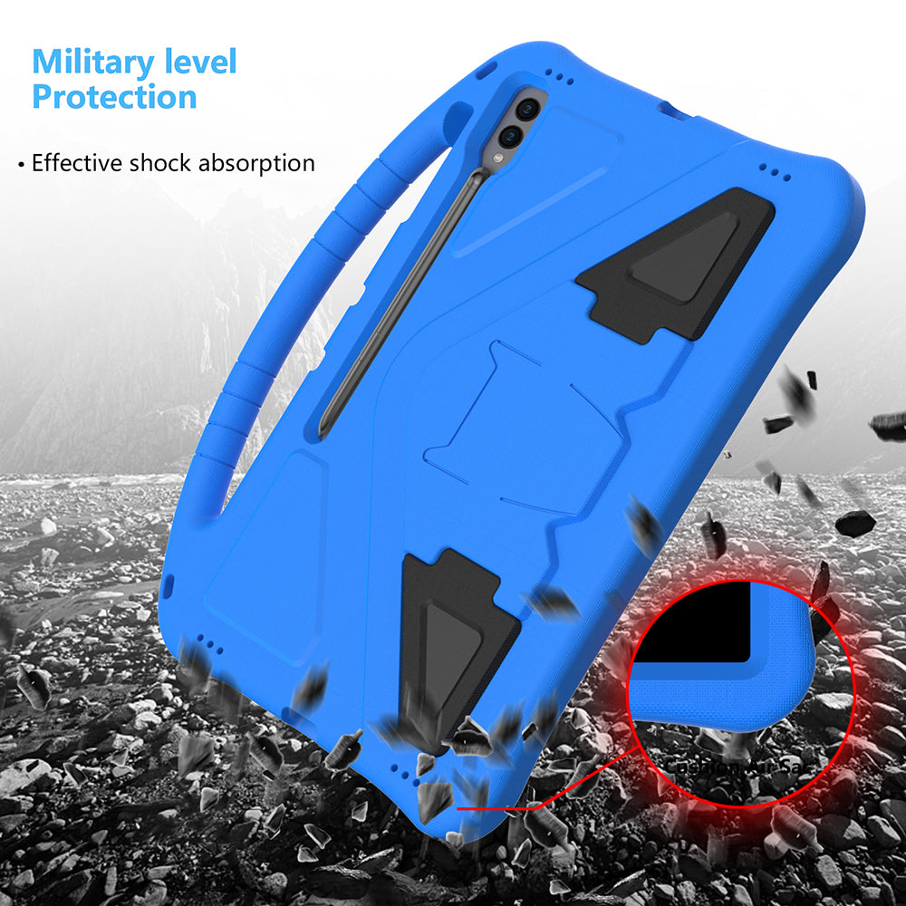Shockproof Cover for Samsung Galaxy Tab S9 Ultra / S8 Ultra , Handle Kickstand Protective EVA Tablet Case