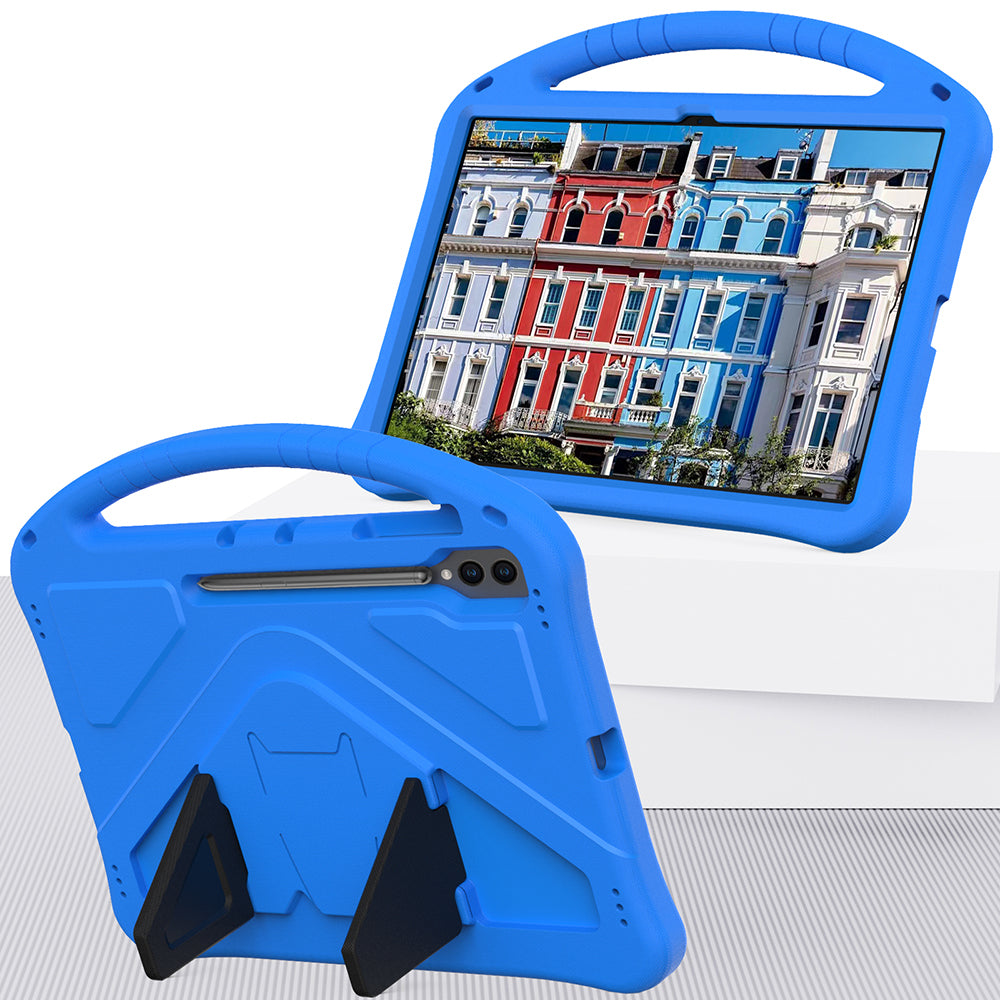 Shockproof Cover for Samsung Galaxy Tab S9 Ultra / S8 Ultra , Handle Kickstand Protective EVA Tablet Case