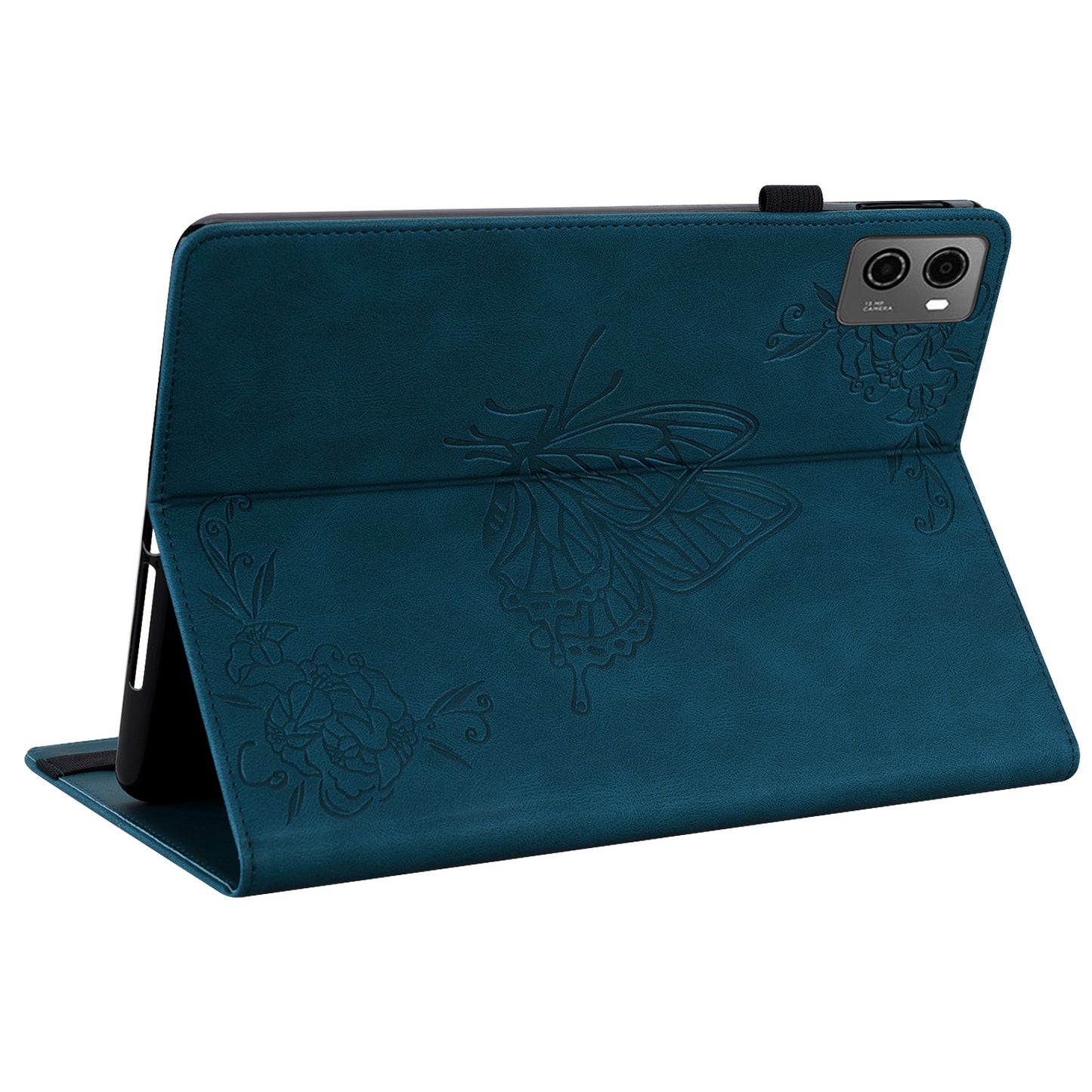 For Lenovo Legion Y700 (2023) Case PU Leather Imprinted Card Holder Stand Tablet Cover