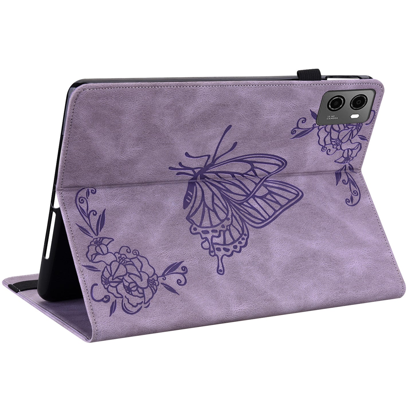 For Lenovo Legion Y700 (2023) Case PU Leather Imprinted Card Holder Stand Tablet Cover