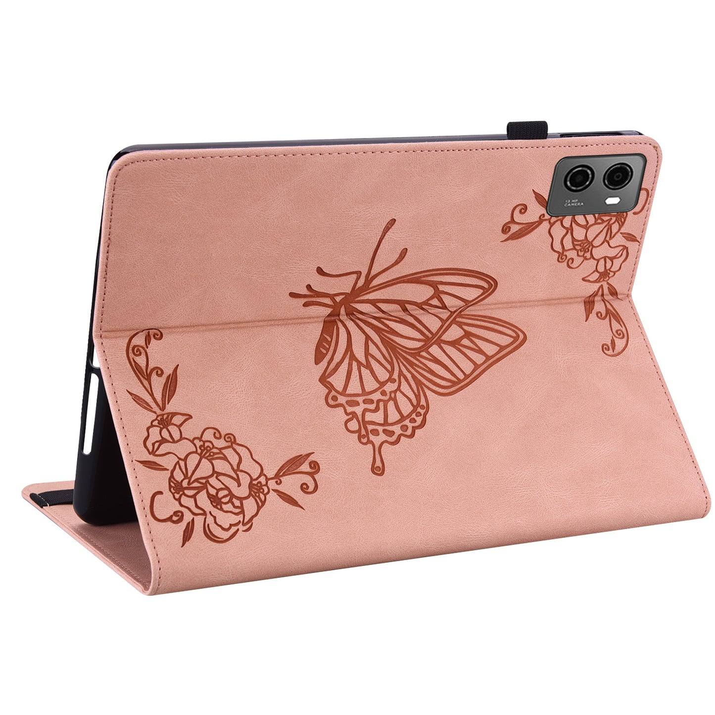 For Lenovo Legion Y700 (2023) Case PU Leather Imprinted Card Holder Stand Tablet Cover