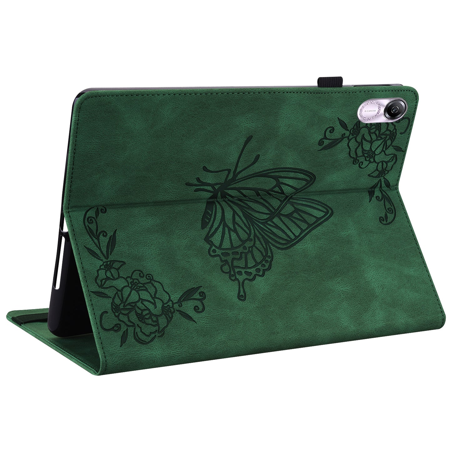 For Honor Pad X8 Pro / Pad X9 Leather Cover Imprinted Flip Stand Card Holder Tablet Case