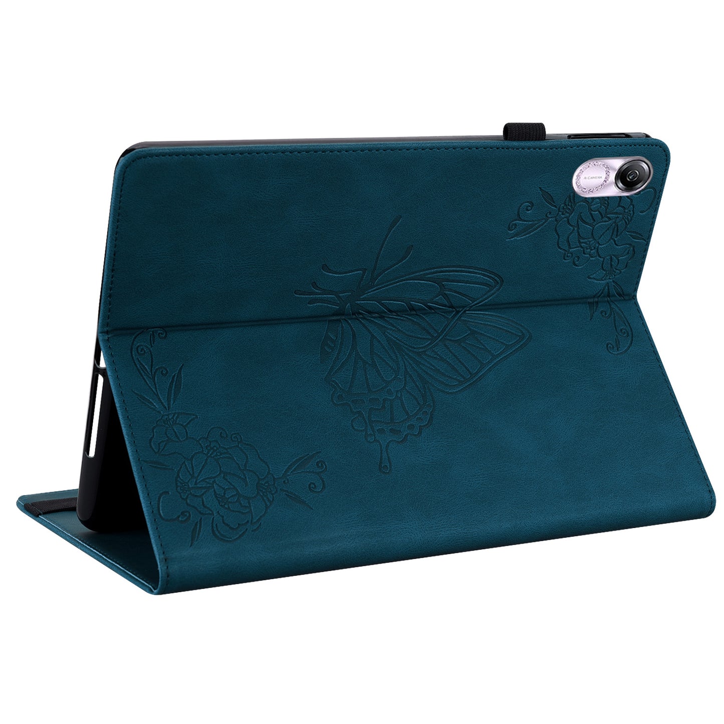 For Honor Pad X8 Pro / Pad X9 Leather Cover Imprinted Flip Stand Card Holder Tablet Case