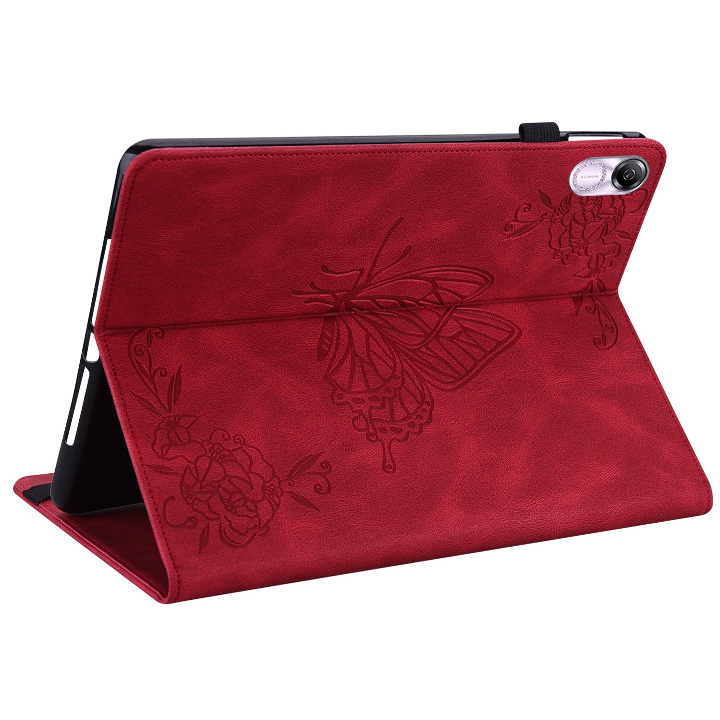 For Honor Pad X8 Pro / Pad X9 Leather Cover Imprinted Flip Stand Card Holder Tablet Case