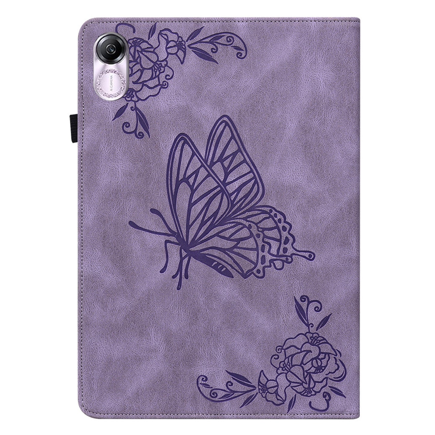 For Honor Pad X8 Pro / Pad X9 Leather Cover Imprinted Flip Stand Card Holder Tablet Case