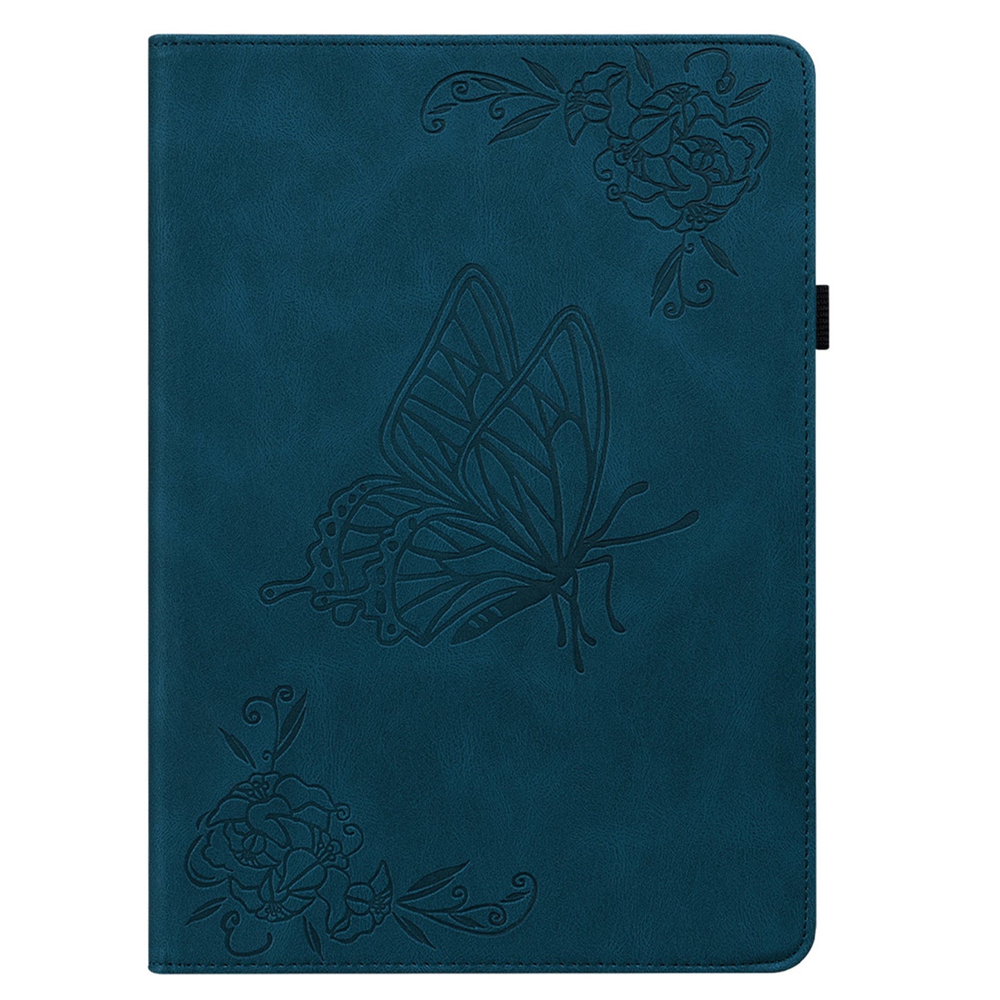 For Lenovo Tab P12 Case Butterfly Flower Imprinted PU Leather Stand Tablet Cover