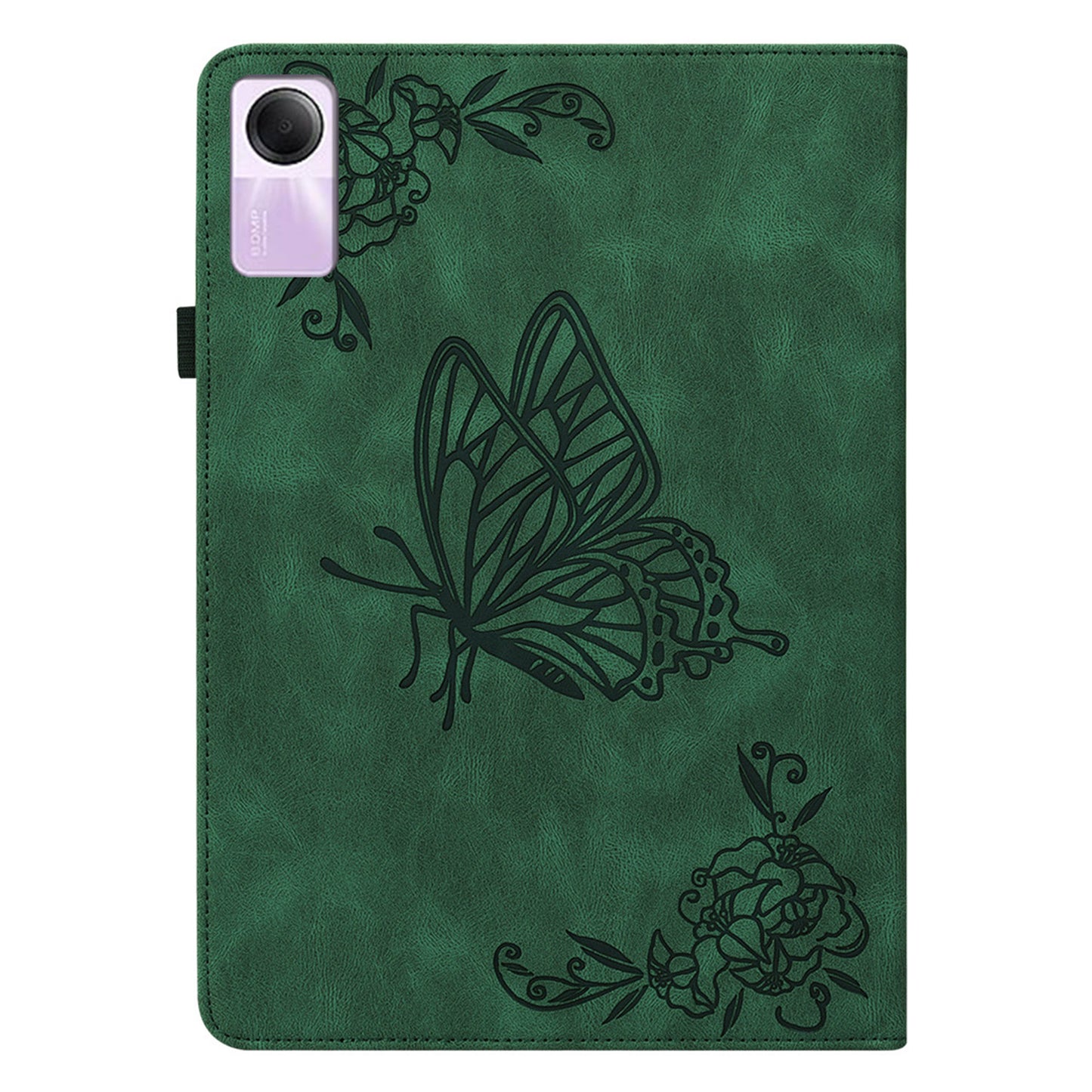 For Xiaomi Redmi Pad SE Case PU Leather Card Holder Imprinted Stand Tablet Cover