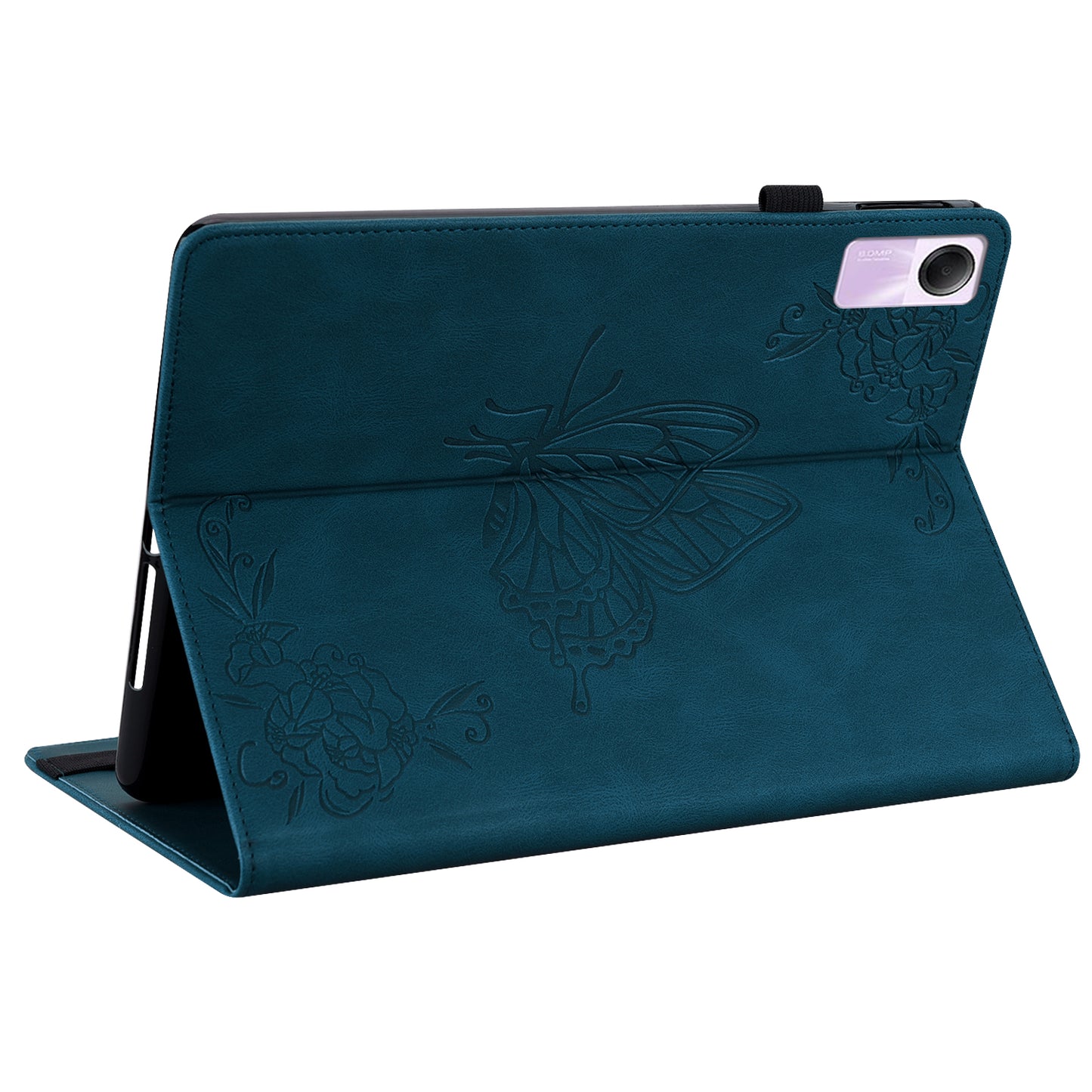For Xiaomi Redmi Pad SE Case PU Leather Card Holder Imprinted Stand Tablet Cover