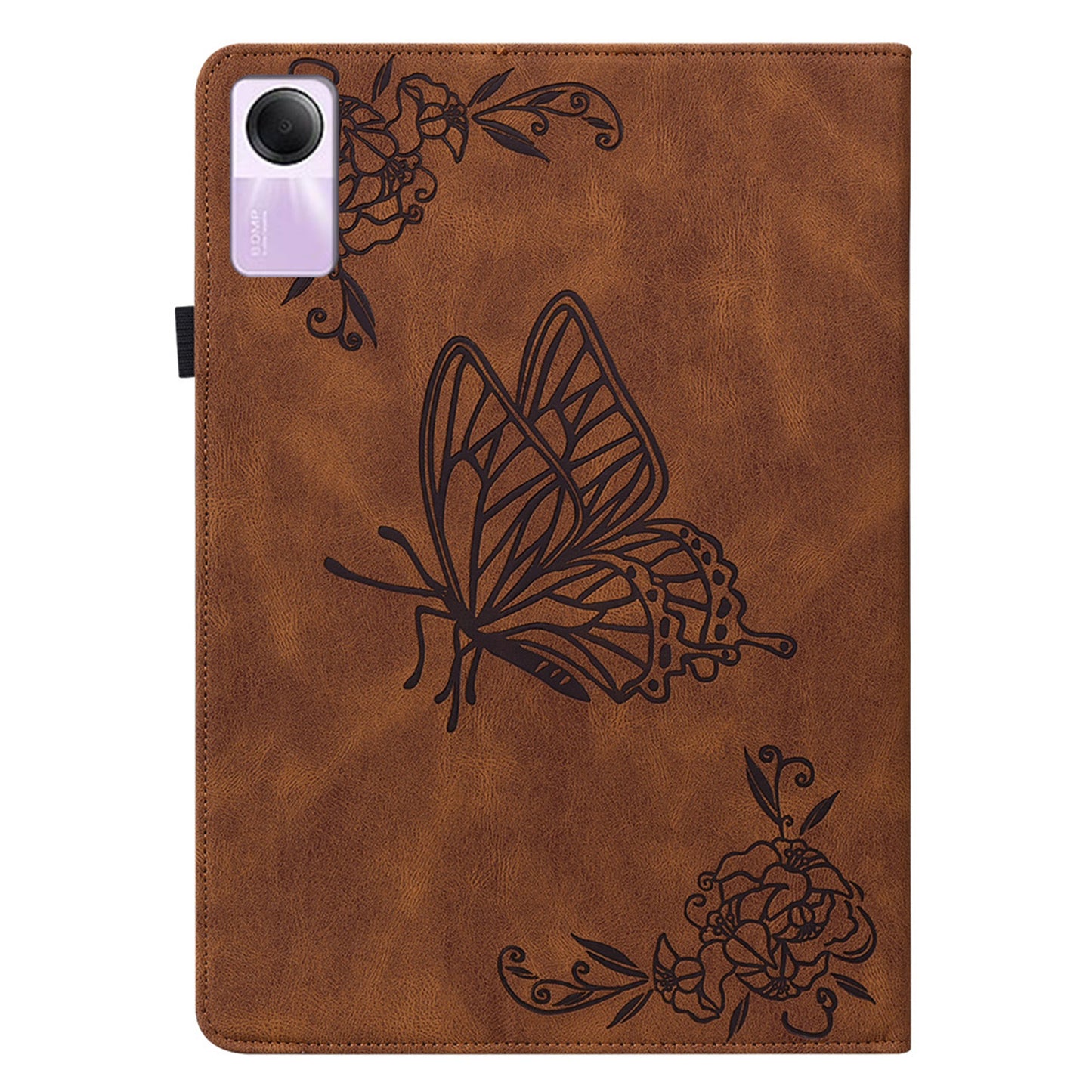 For Xiaomi Redmi Pad SE Case PU Leather Card Holder Imprinted Stand Tablet Cover