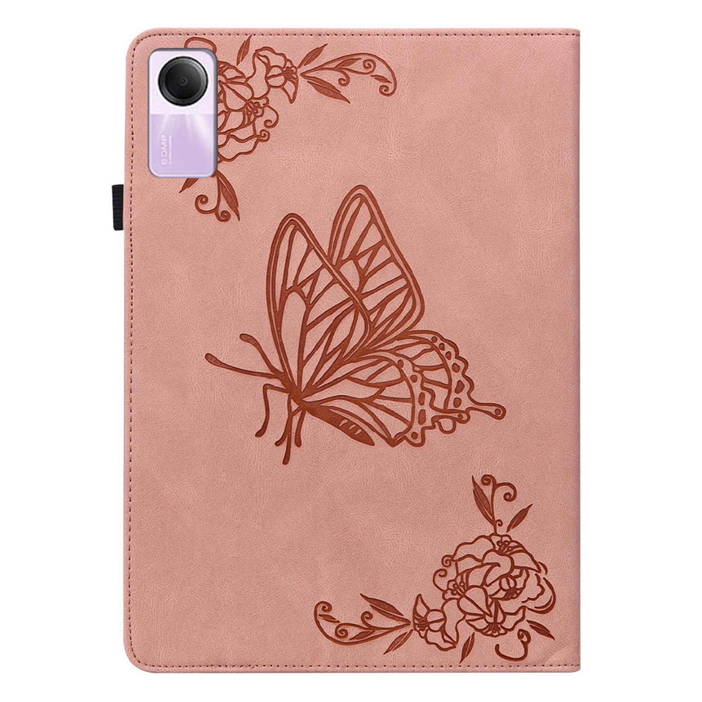 For Xiaomi Redmi Pad SE Case PU Leather Card Holder Imprinted Stand Tablet Cover