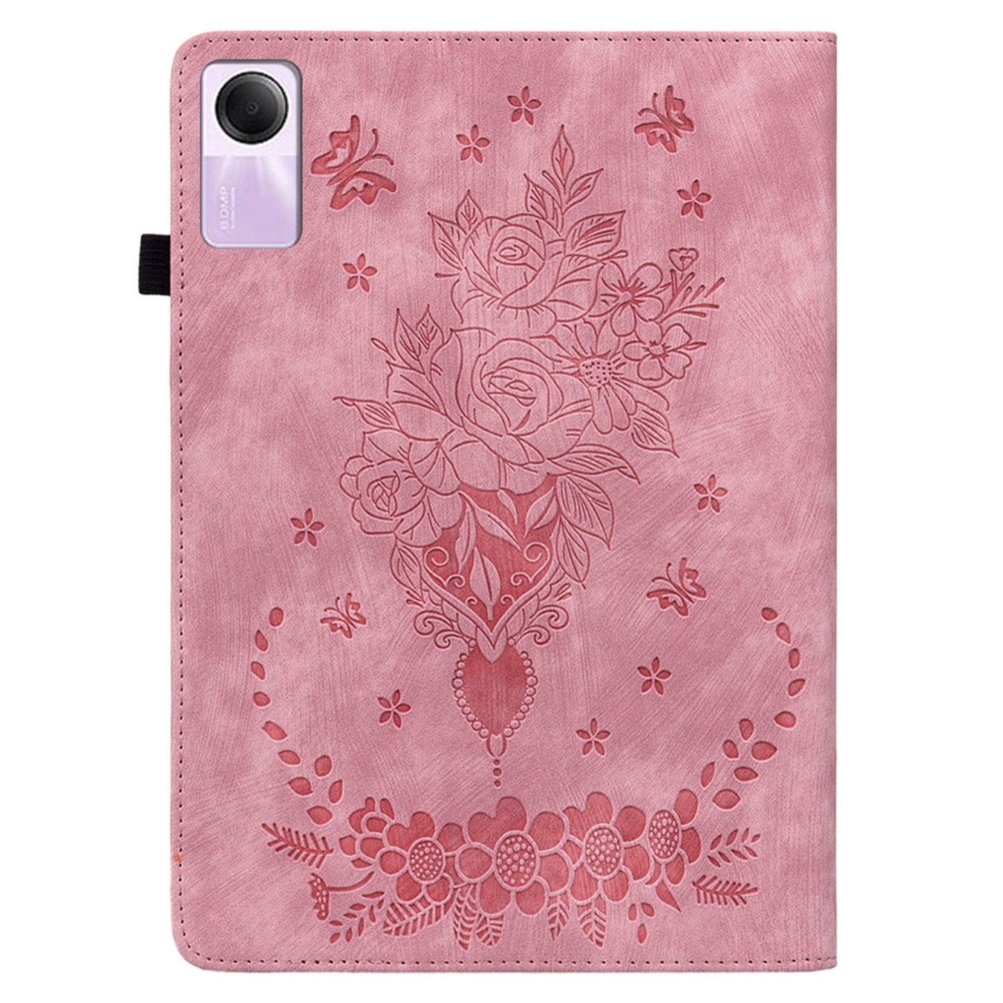 For Xiaomi Redmi Pad SE Case PU Leather Imprinted Card Holder Tablet Cover