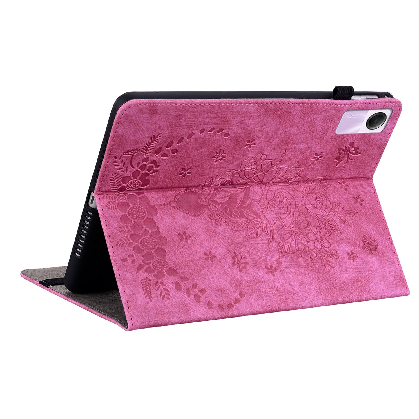 For Xiaomi Redmi Pad SE Case PU Leather Imprinted Card Holder Tablet Cover