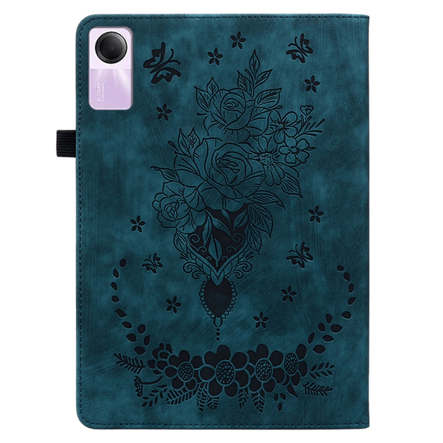 For Xiaomi Redmi Pad SE Case PU Leather Imprinted Card Holder Tablet Cover