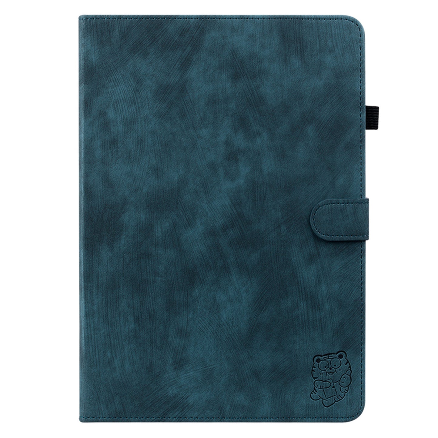 For Lenovo Tab P12 Leather Case Cute Tiger Imprinted PU Leather Card Holder Tablet Cover