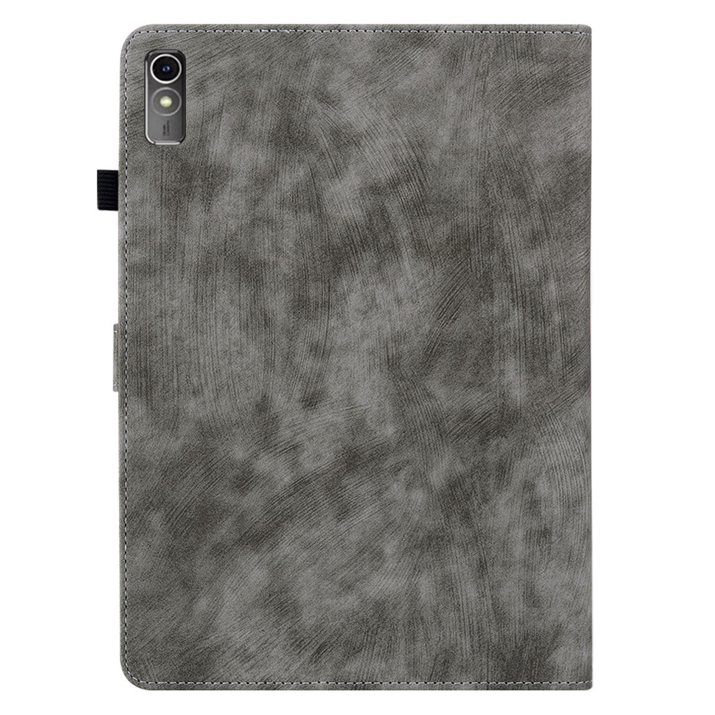 For Lenovo Tab M10 5G Anti-drop Case Imprinted PU Leather Card Holder Tablet Cover