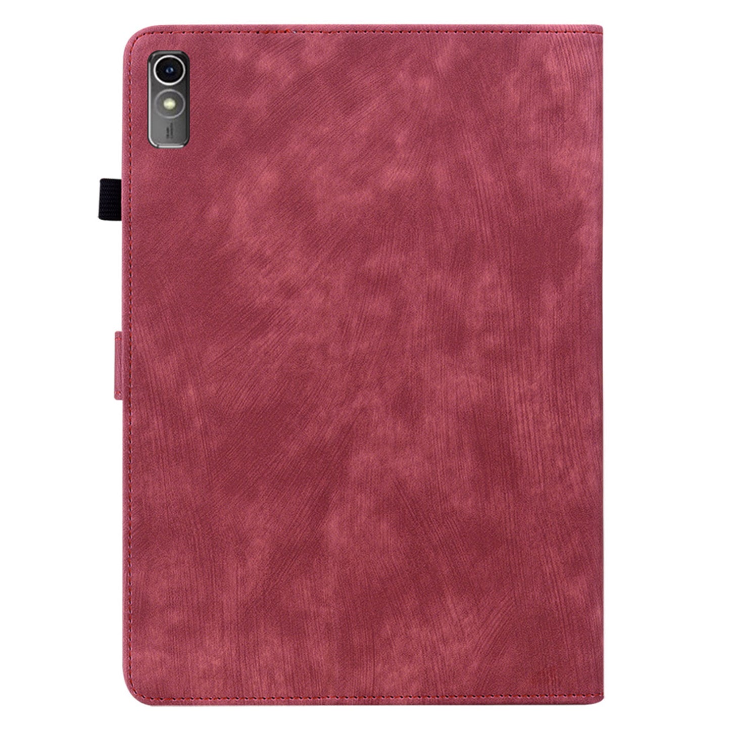 For Lenovo Tab M10 5G Anti-drop Case Imprinted PU Leather Card Holder Tablet Cover