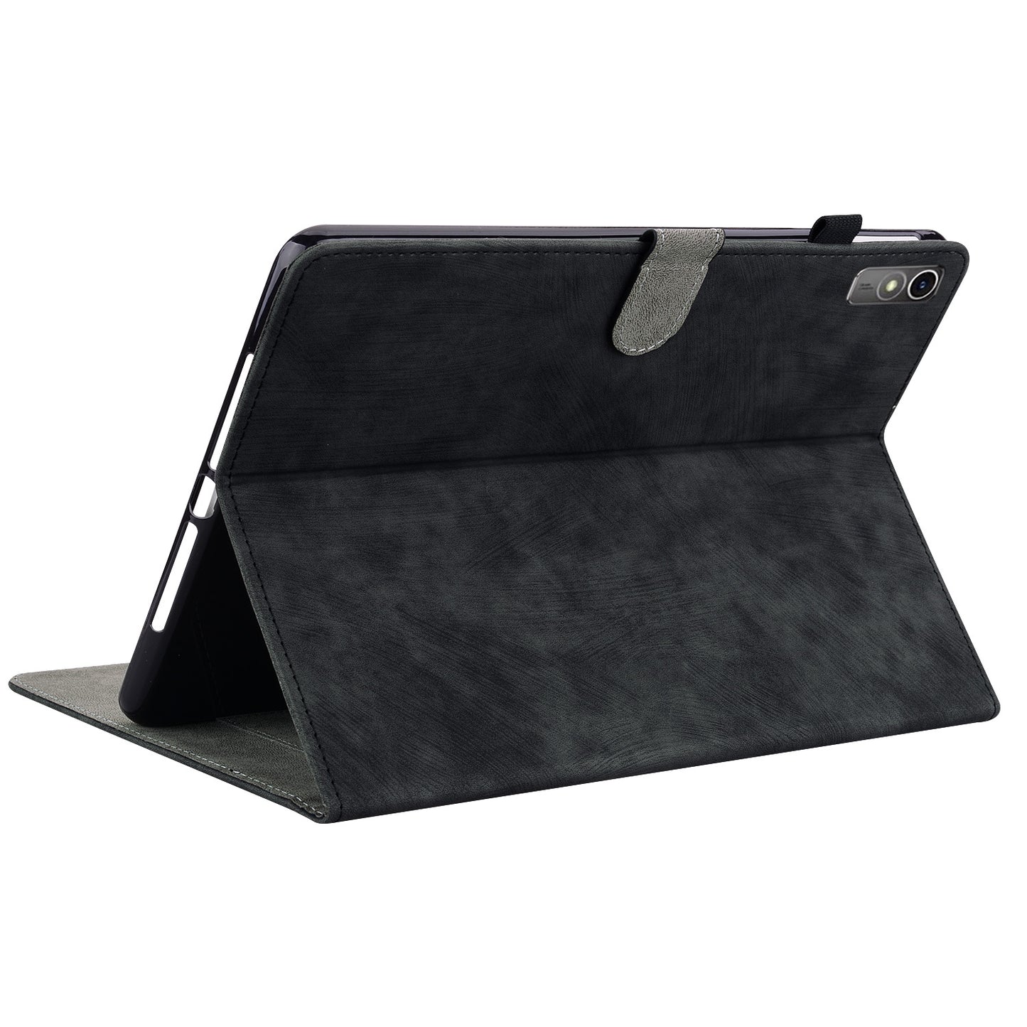 For Lenovo Tab M10 5G Anti-drop Case Imprinted PU Leather Card Holder Tablet Cover