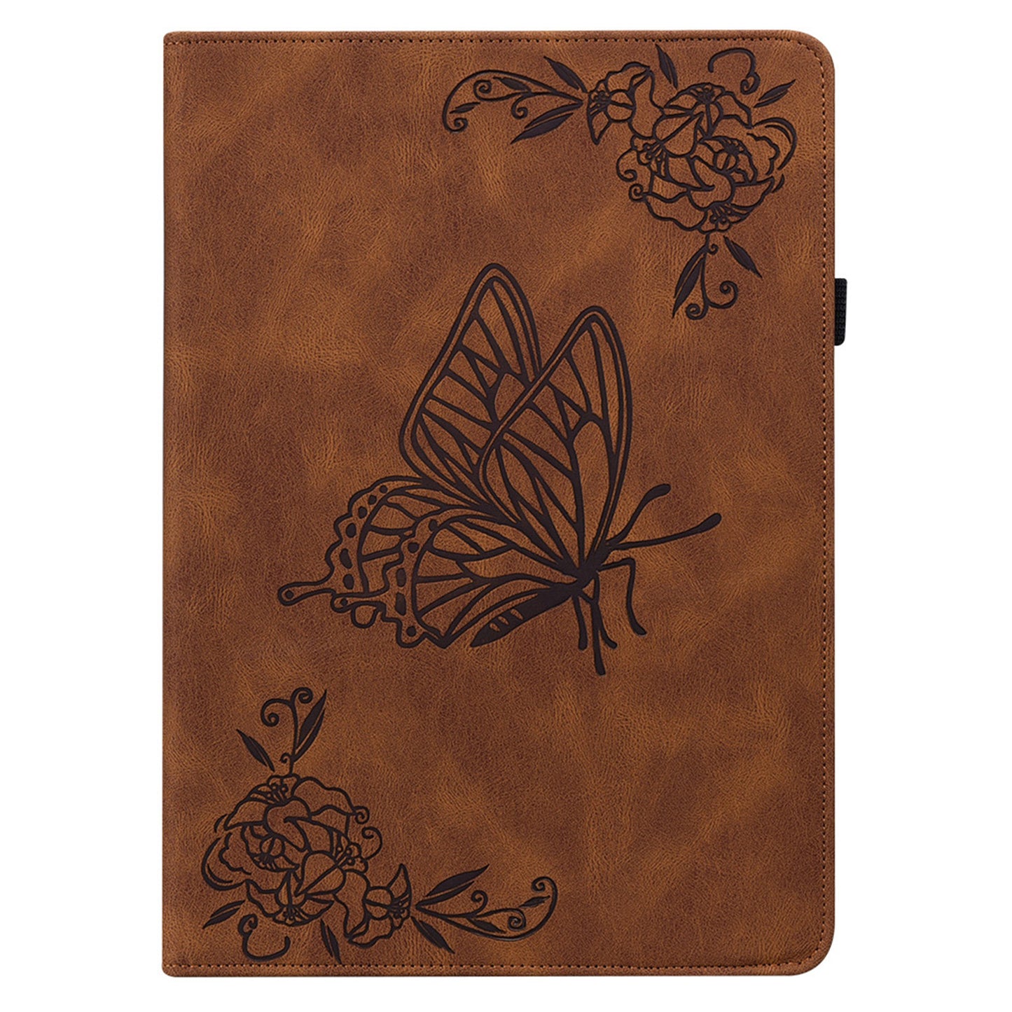 For Lenovo Tab M10 5G PU Leather Case Stand Card Holder Imprinted Tablet Cover