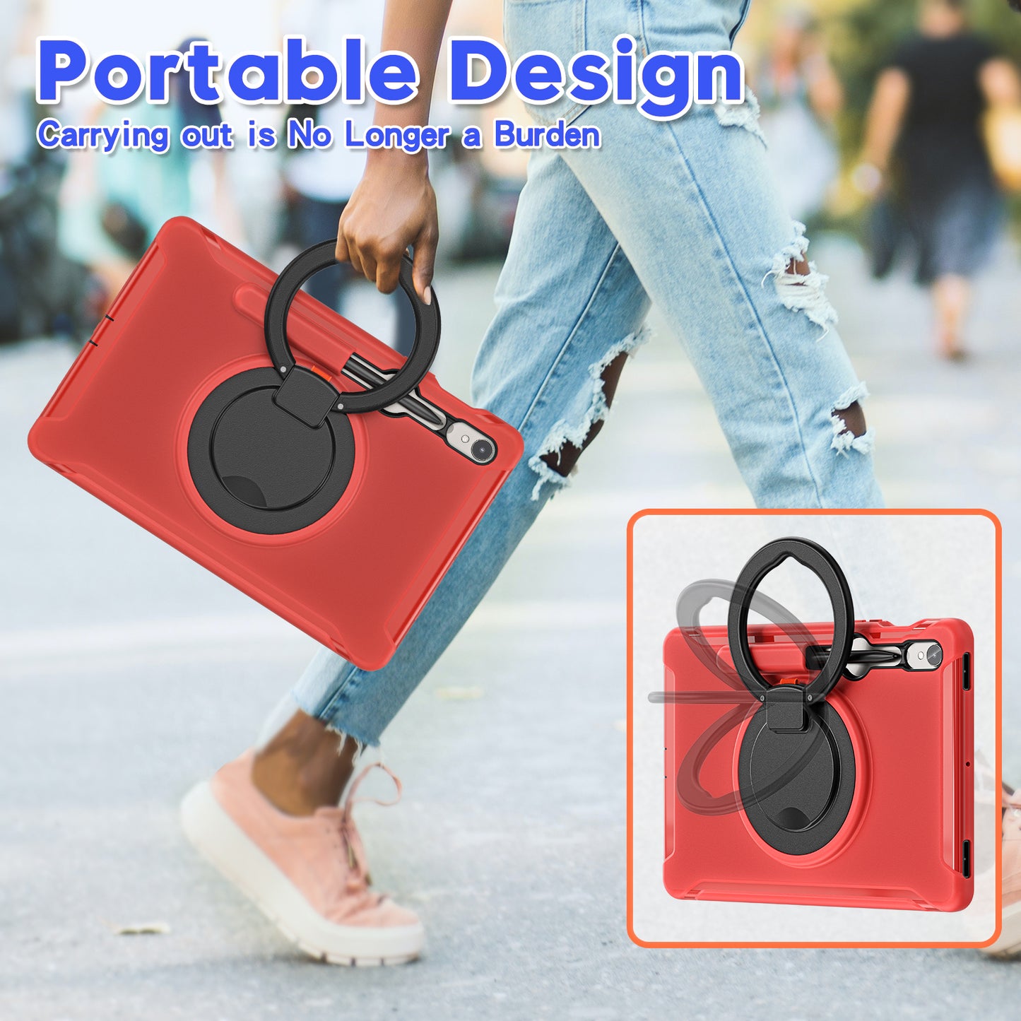 For Samsung Galaxy Tab S9 FE / S7 T870 / S8 X700 / S9 X710 Case Kickstand Tablet Cover with Pen Slot