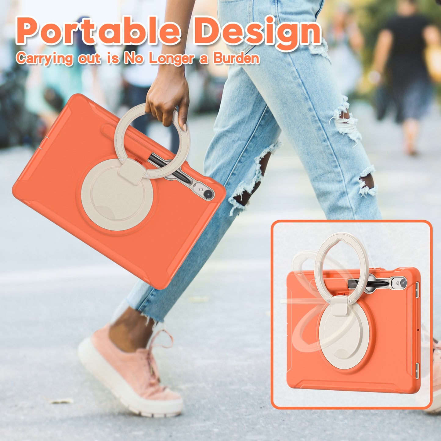 For Samsung Galaxy Tab S9 FE / S7 T870 / S8 X700 / S9 X710 Case Kickstand Tablet Cover with Pen Slot