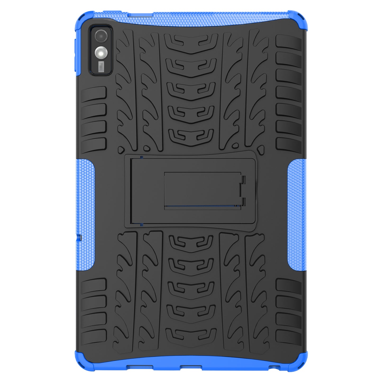For Lenovo Tab M10 5G Case Tyre Pattern PC+TPU Kickstand Tablet Cover