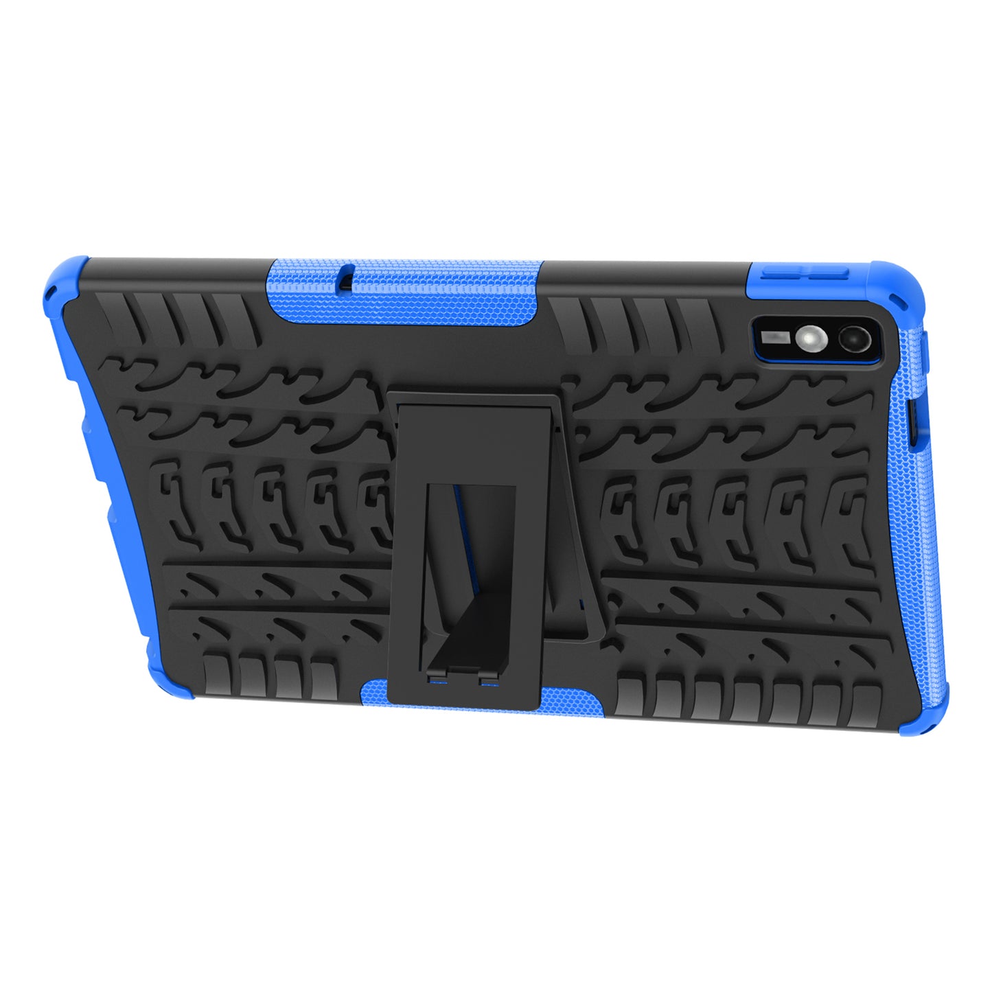 For Lenovo Tab M10 5G Case Tyre Pattern PC+TPU Kickstand Tablet Cover