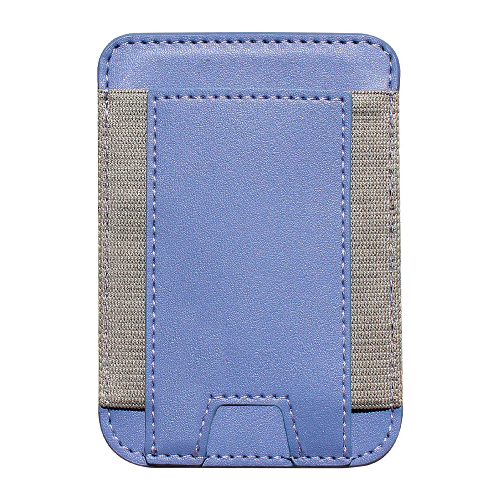 Compatible with MagSafe Magnetic Leather Phone Card Holder Bag Mini Card Storage Pouch for Back of Cell Phone