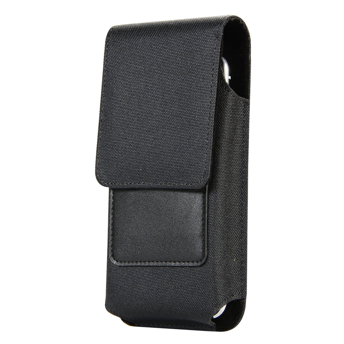 Phone Holster Waist Bag for 5.5-6.5 inch Phone , Nylon+PU Leather Card Holder Pouch, Size: 16.5*8.6*2CM