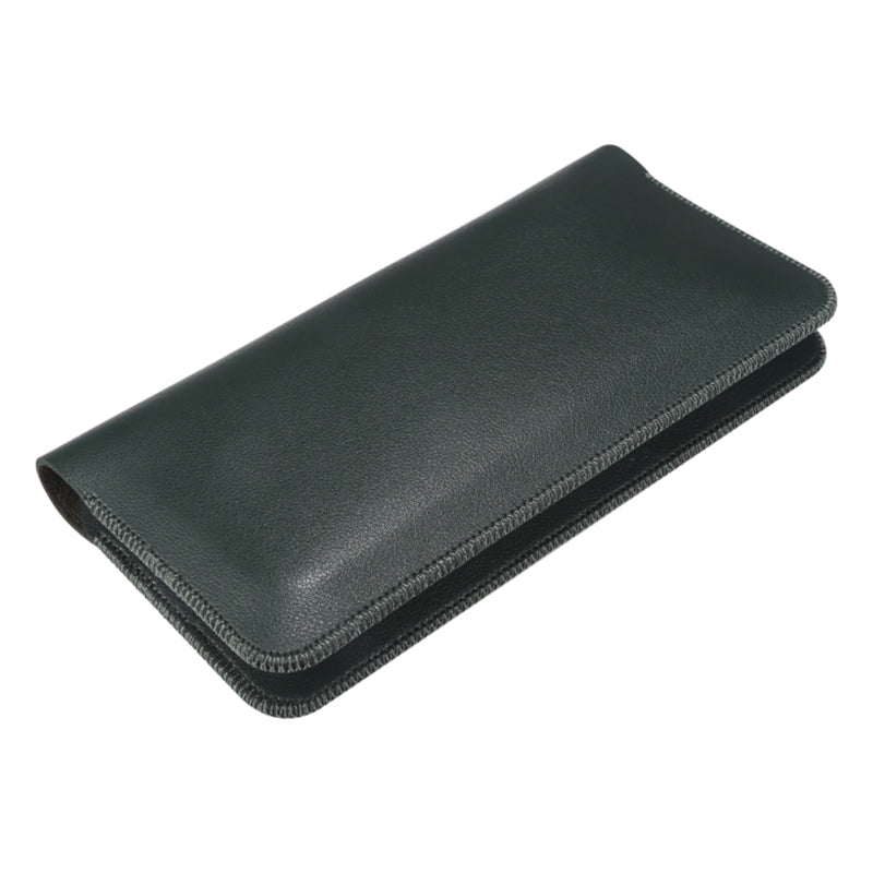 19.5x10x0.7cm PU Leather Phone Wallet Storage Bag Card Holder Handbag for 6.7-6.9 inch Phone, Size XL