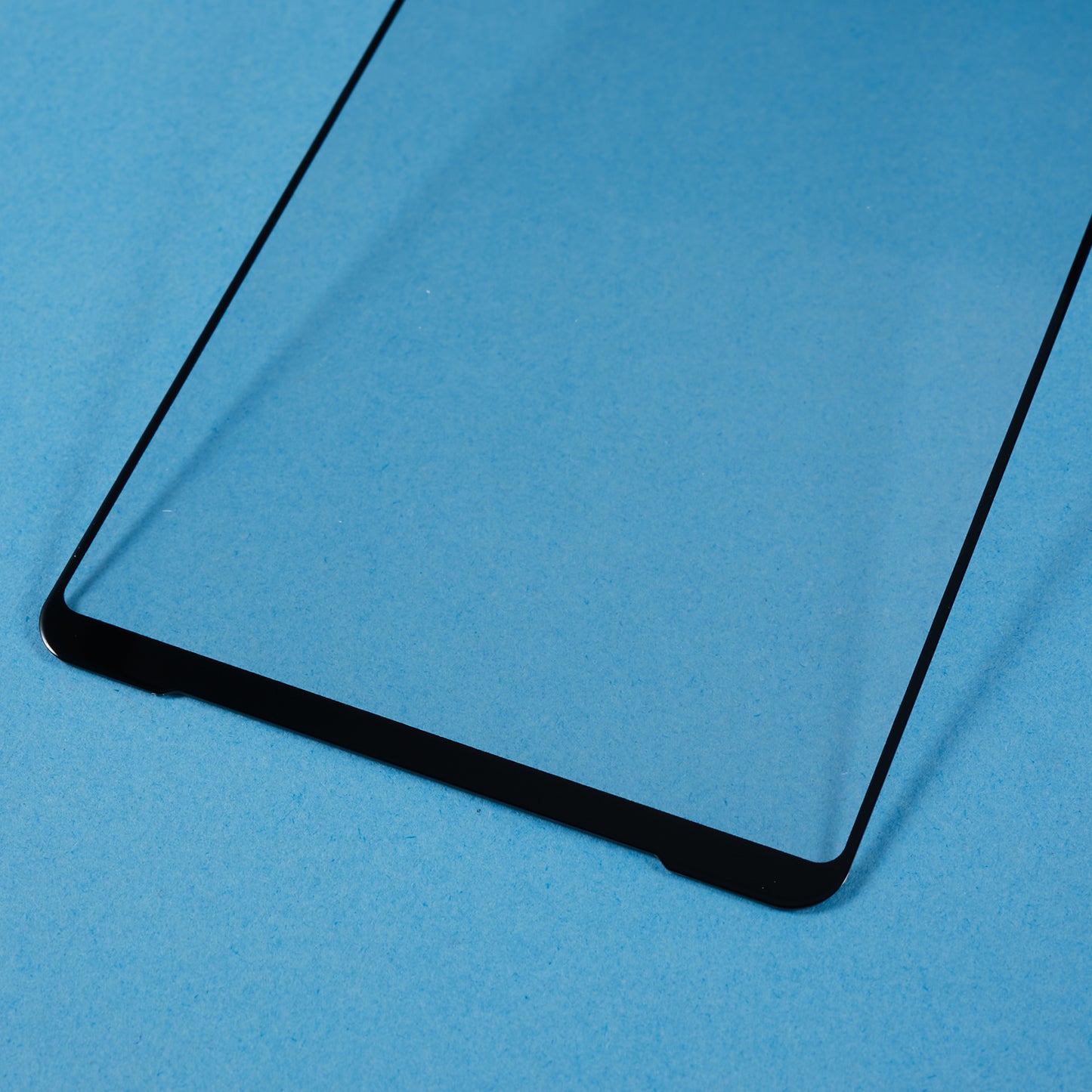 For Sony Xperia 1 V Silk Printing Full Glue Phone Screen Protector Tempered Glass Black Edge Screen Film