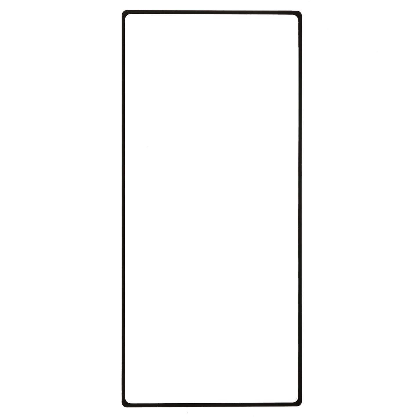 For ZTE nubia Z50 Ultra Tempered Glass Black Edge Screen Film Silk Printing Full Glue Screen Protector