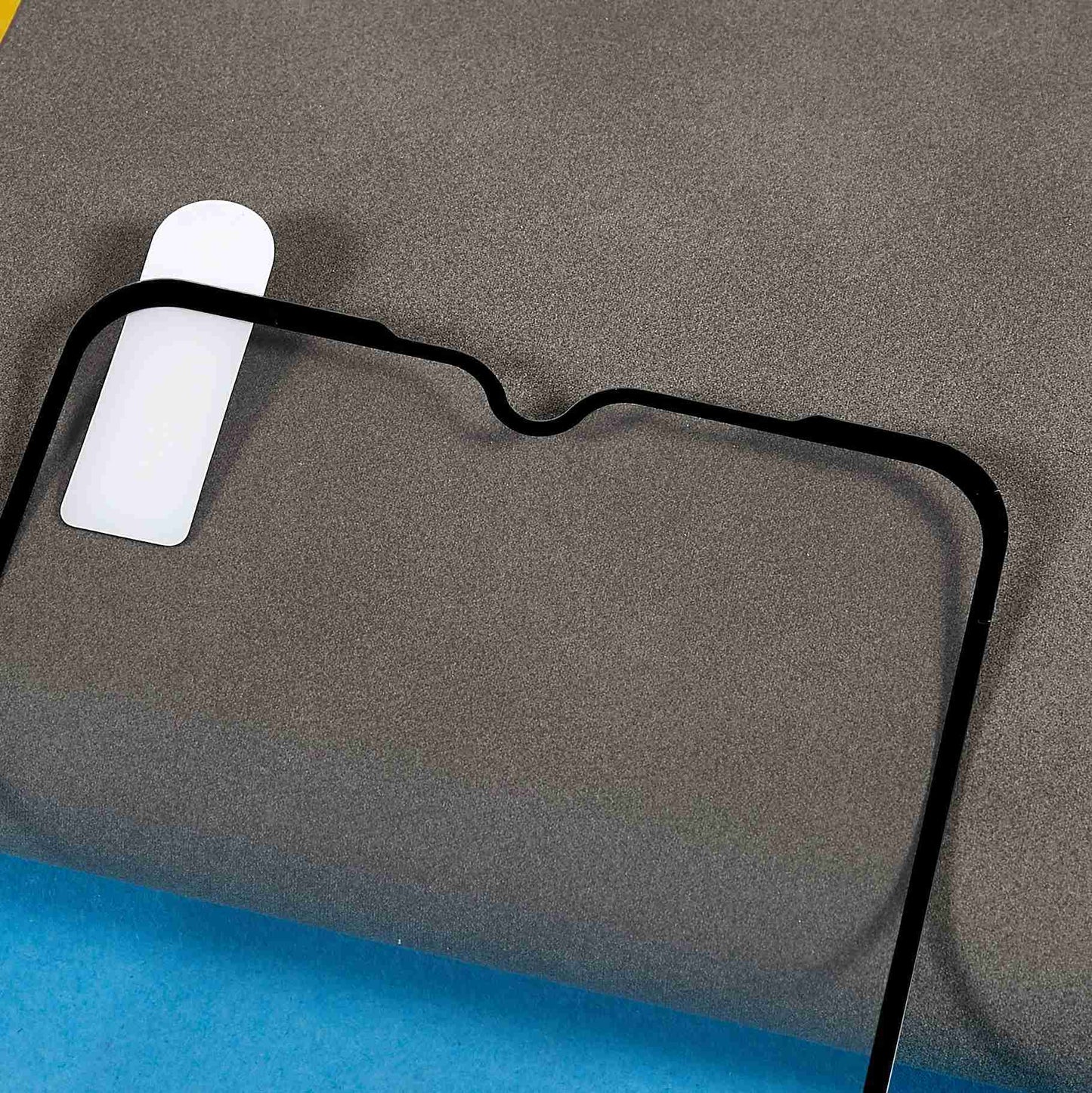 For Nokia C32 Phone Screen Protector Silk Printing Tempered Glass Full Glue Full Screen Film