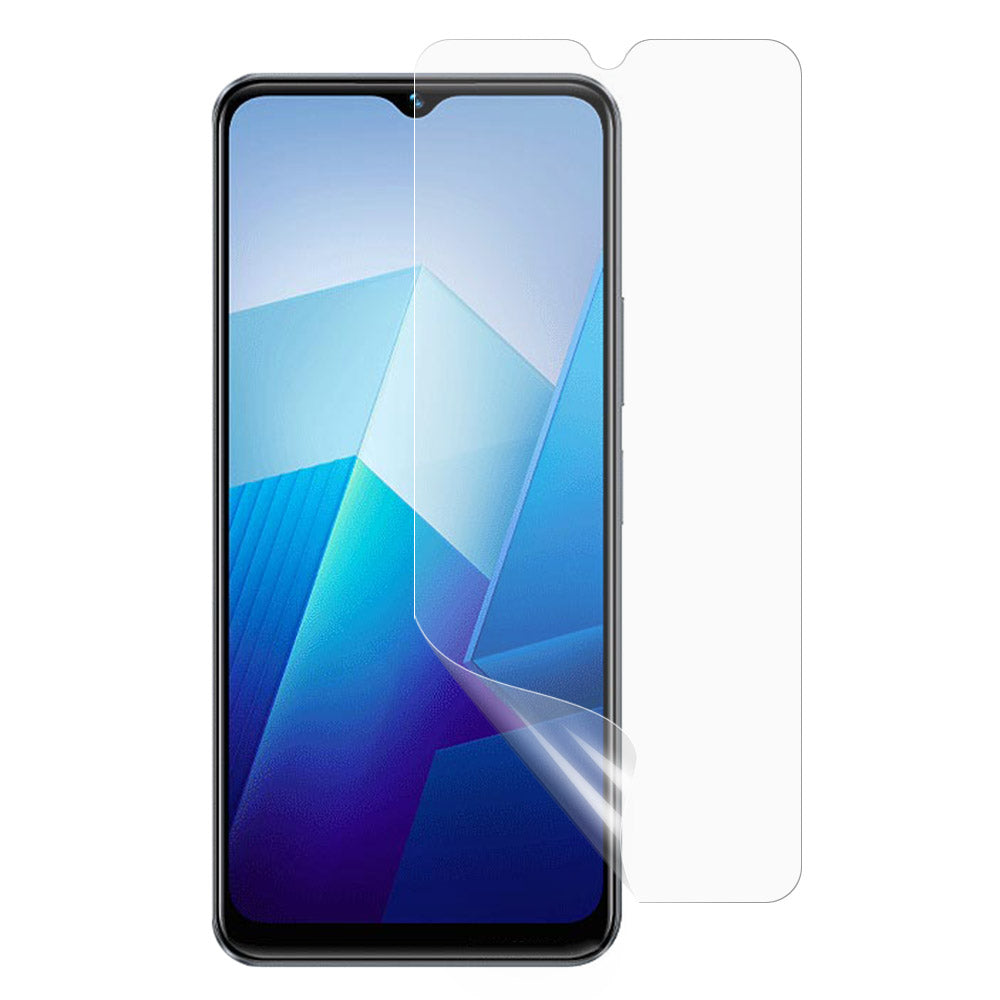 For vivo iQOO Z7i Soft PET Phone Screen Protector Ultra Clear Anti-abrasion Screen Film