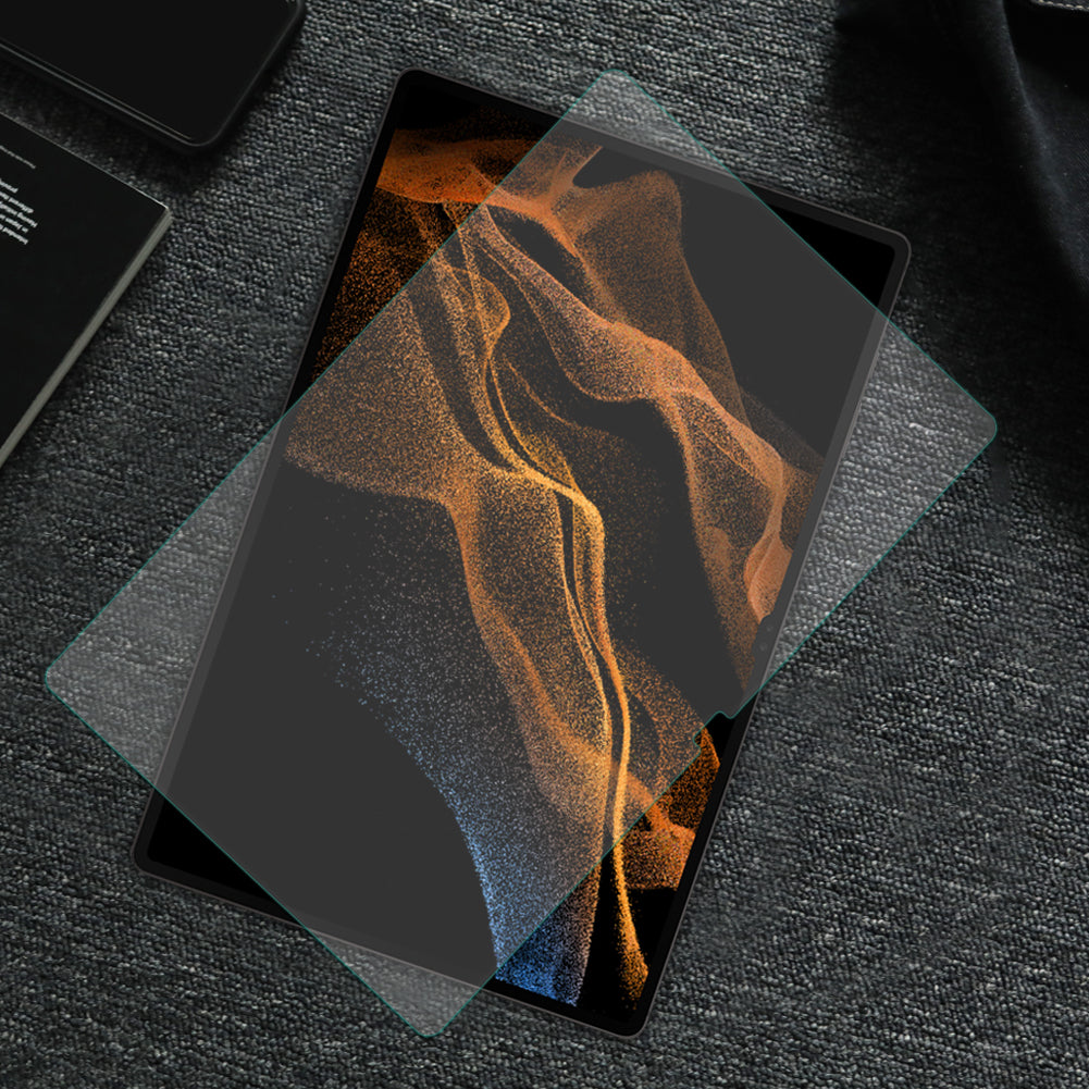 NILLKIN Amazing H+ Series For Samsung Galaxy Tab S9 Ultra / S8 Ultra AGC Glass Screen Protector Film Full Cover Anti-Scratch Tablet Film